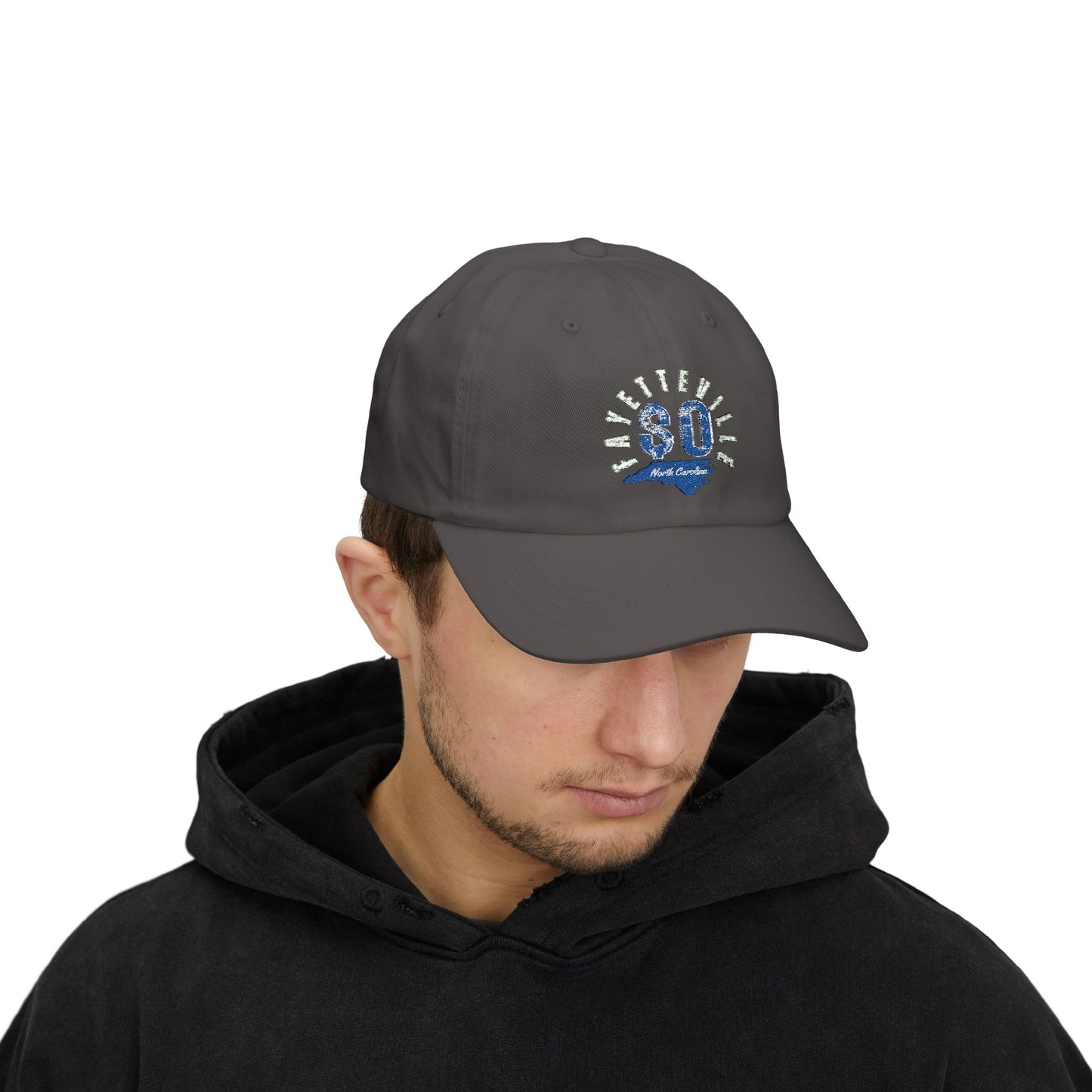 $o Fayetteville NC Classic Dad Cap - Casual Cotton Hat for Stylish Comfort