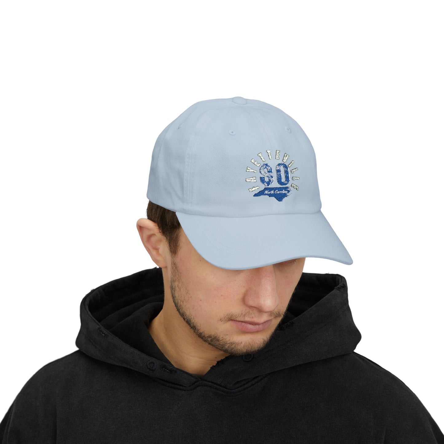 $o Fayetteville NC Classic Dad Cap - Casual Cotton Hat for Stylish Comfort