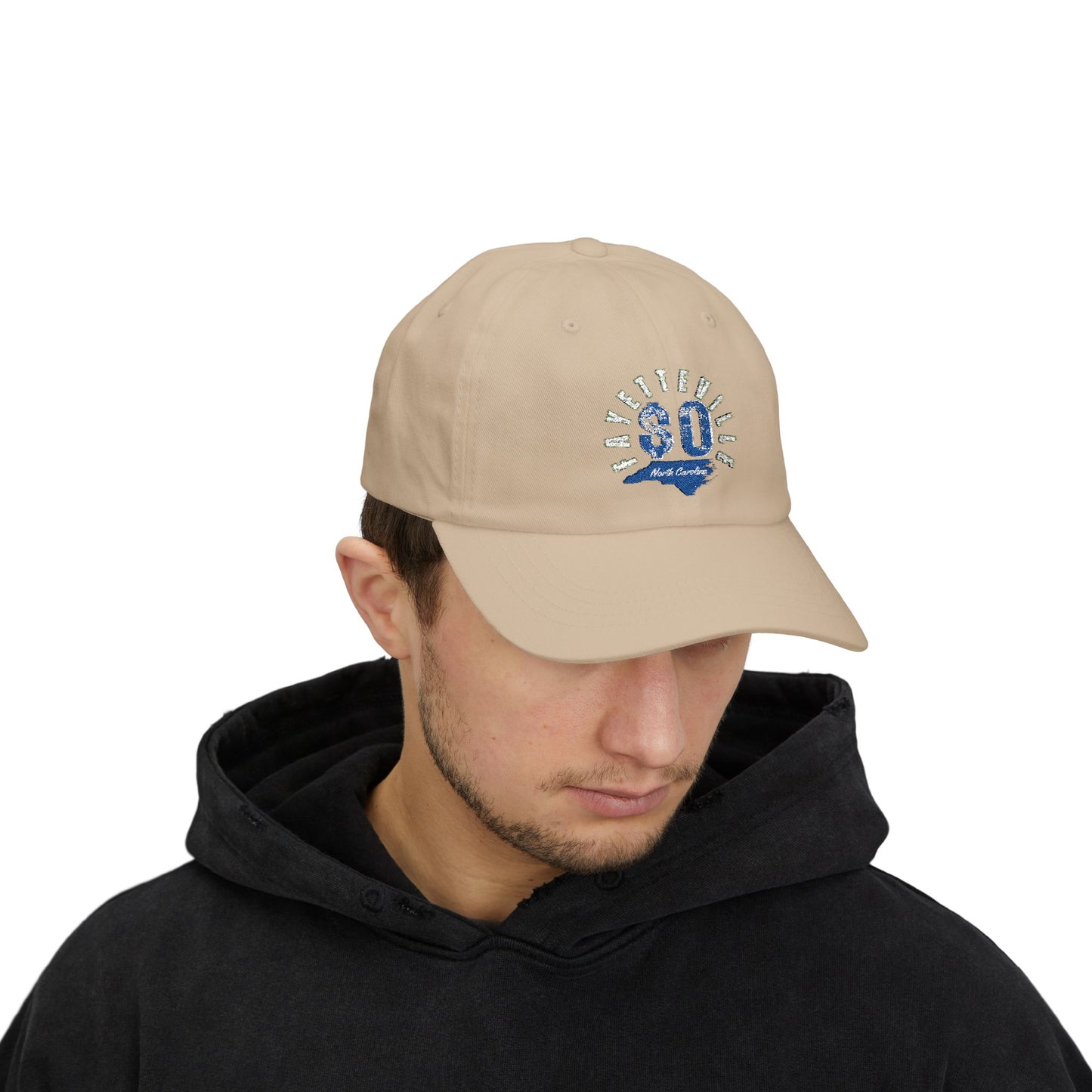 $o Fayetteville NC Classic Dad Cap - Casual Cotton Hat for Stylish Comfort