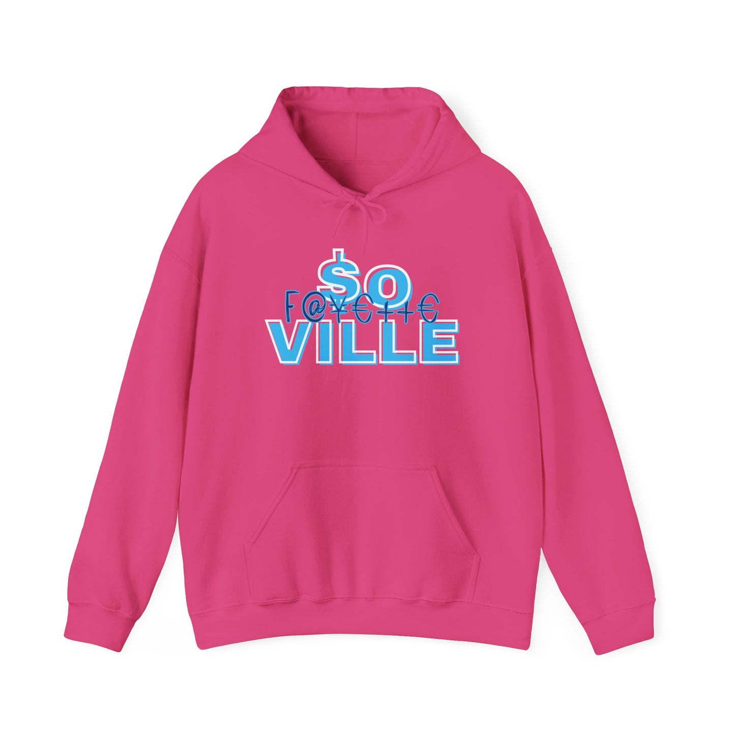 So FaYETTE Ville PINK Hoodie - Unisex Heavy Blend Sweatshirt