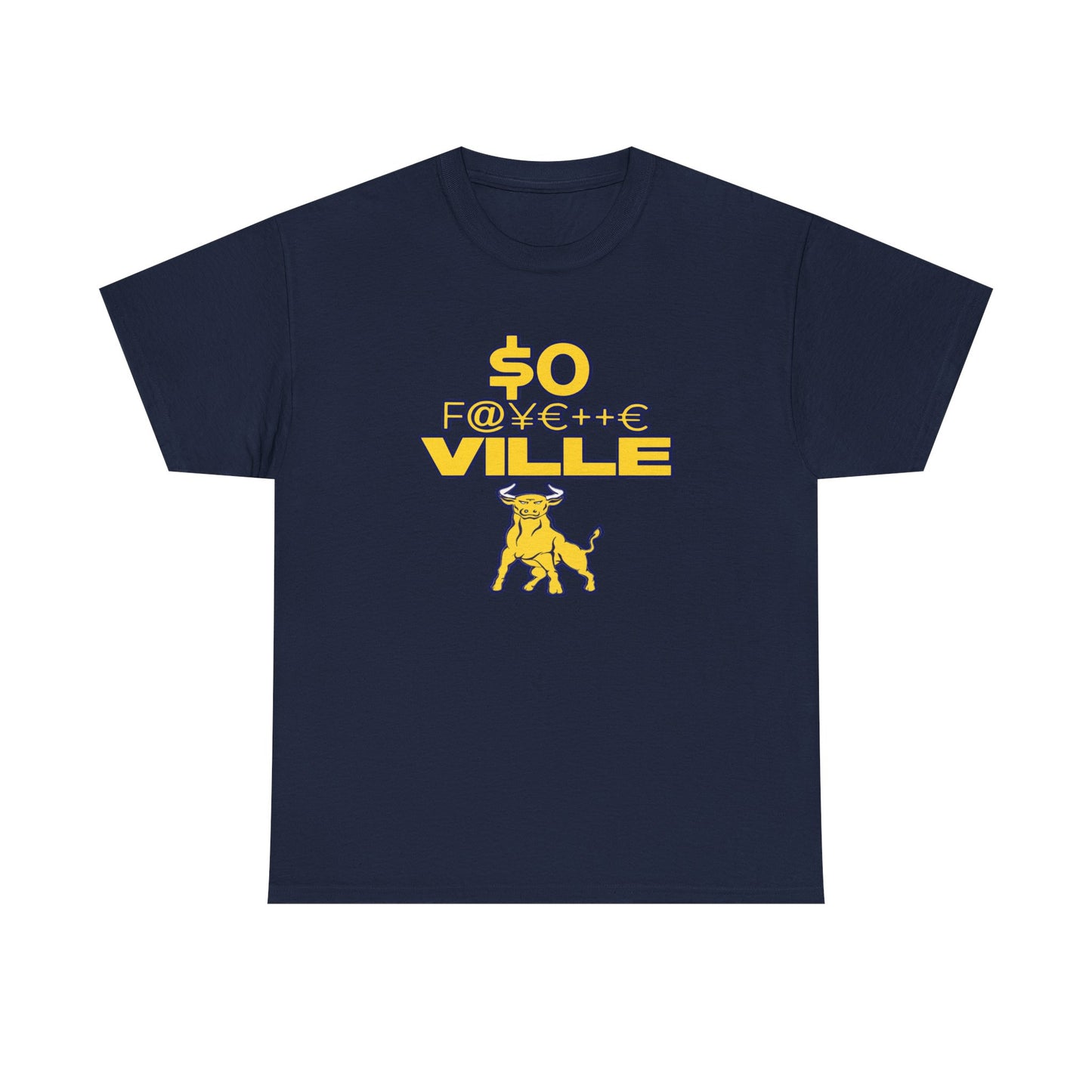 Rep Your School(Golden Bulls) Unisex Heavy Cotton Tee