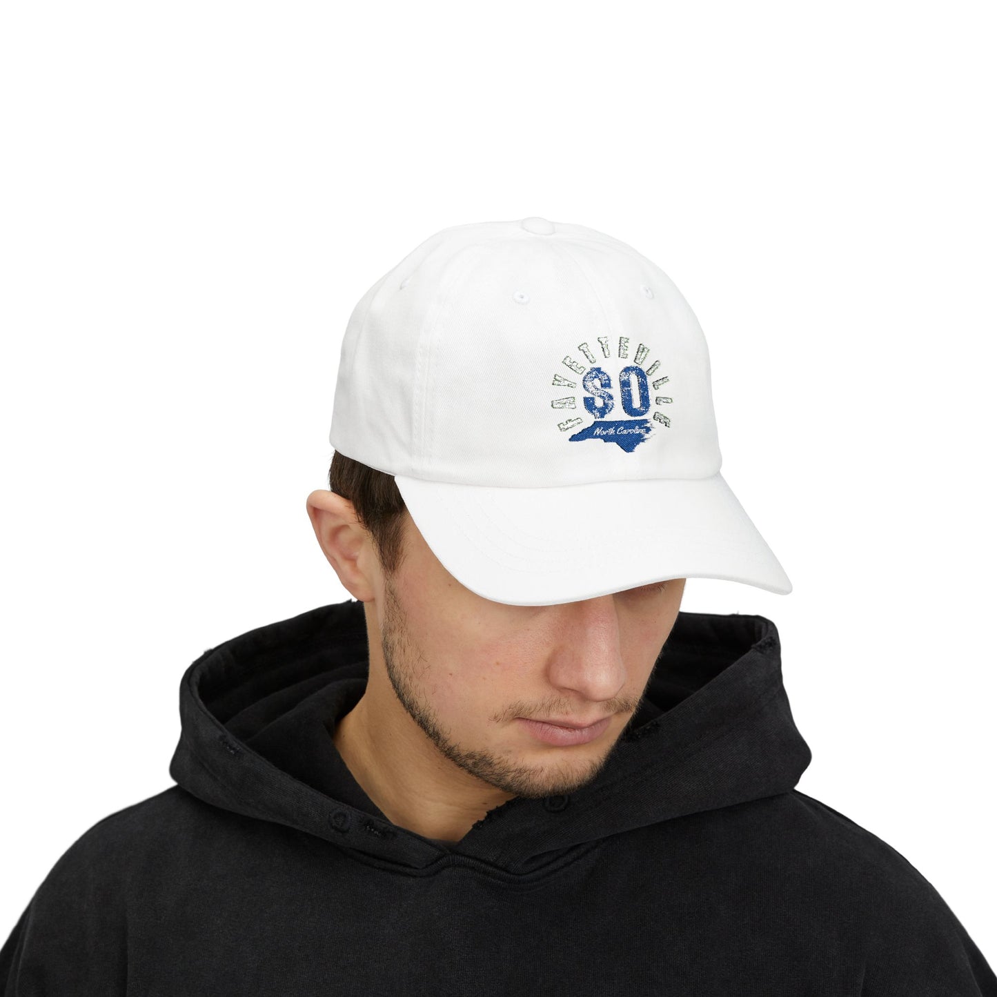 $o Fayetteville NC Classic Dad Cap - Casual Cotton Hat for Stylish Comfort