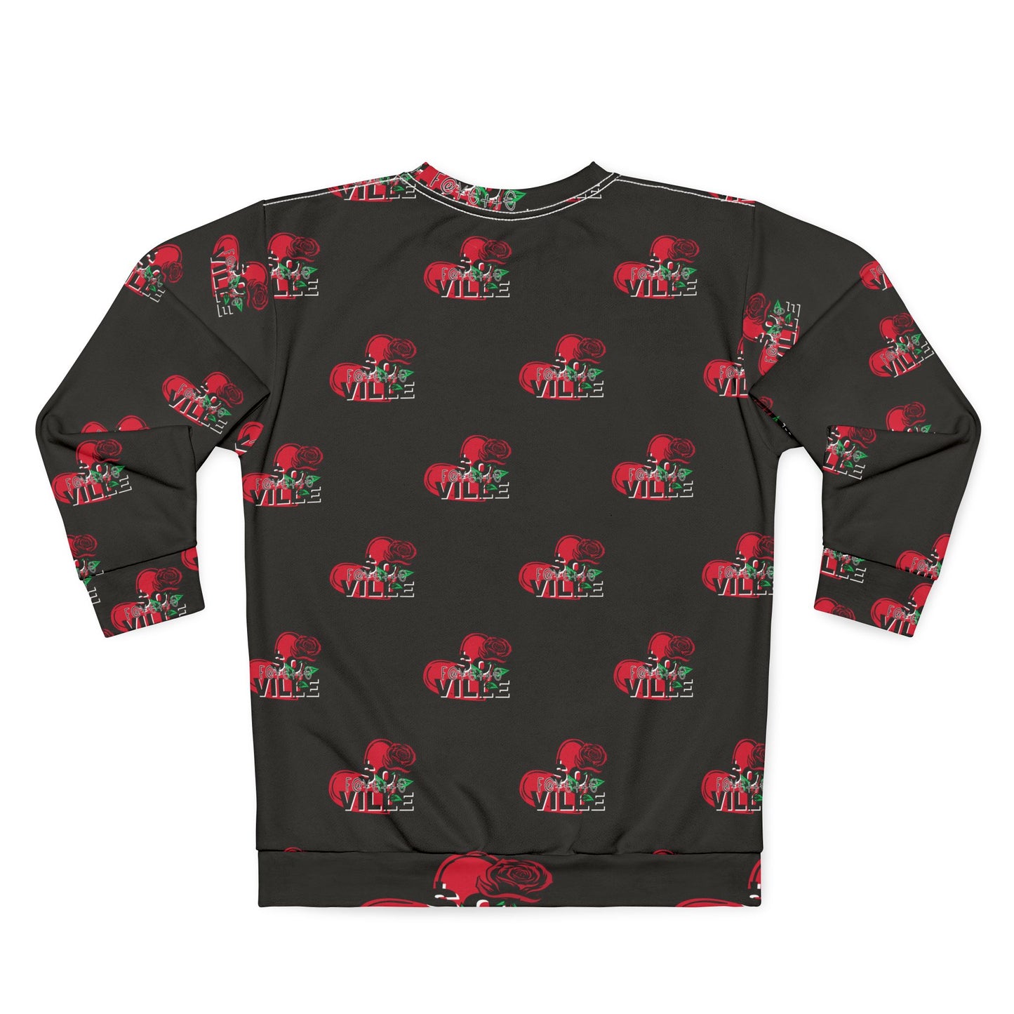 Love $o F@yetteVille Cozy Unisex Sweatshirt with Floral Vibes | Perfect for Everyday Comfort