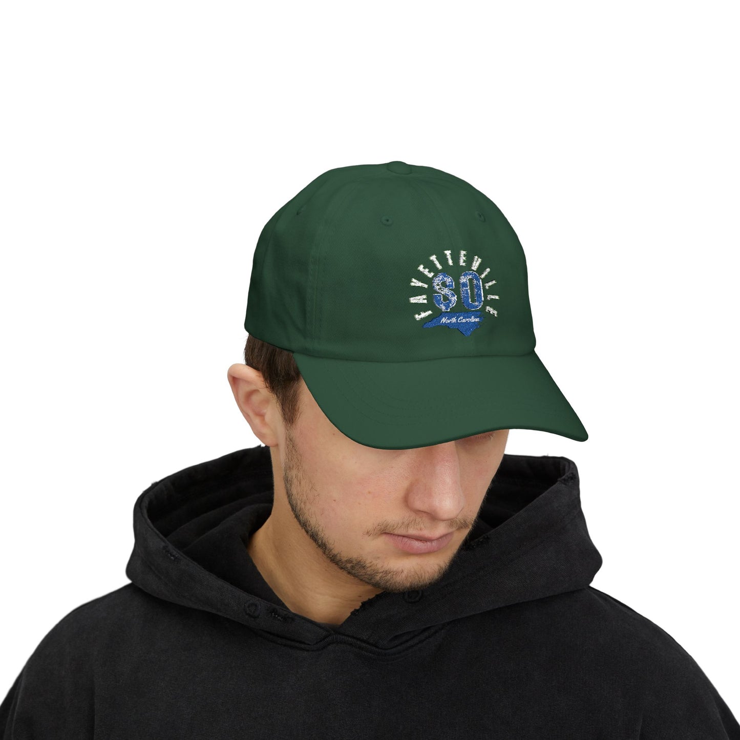 $o Fayetteville NC Classic Dad Cap - Casual Cotton Hat for Stylish Comfort