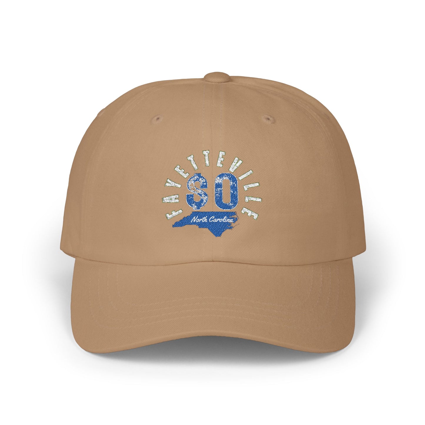 $o Fayetteville NC Classic Dad Cap - Casual Cotton Hat for Stylish Comfort