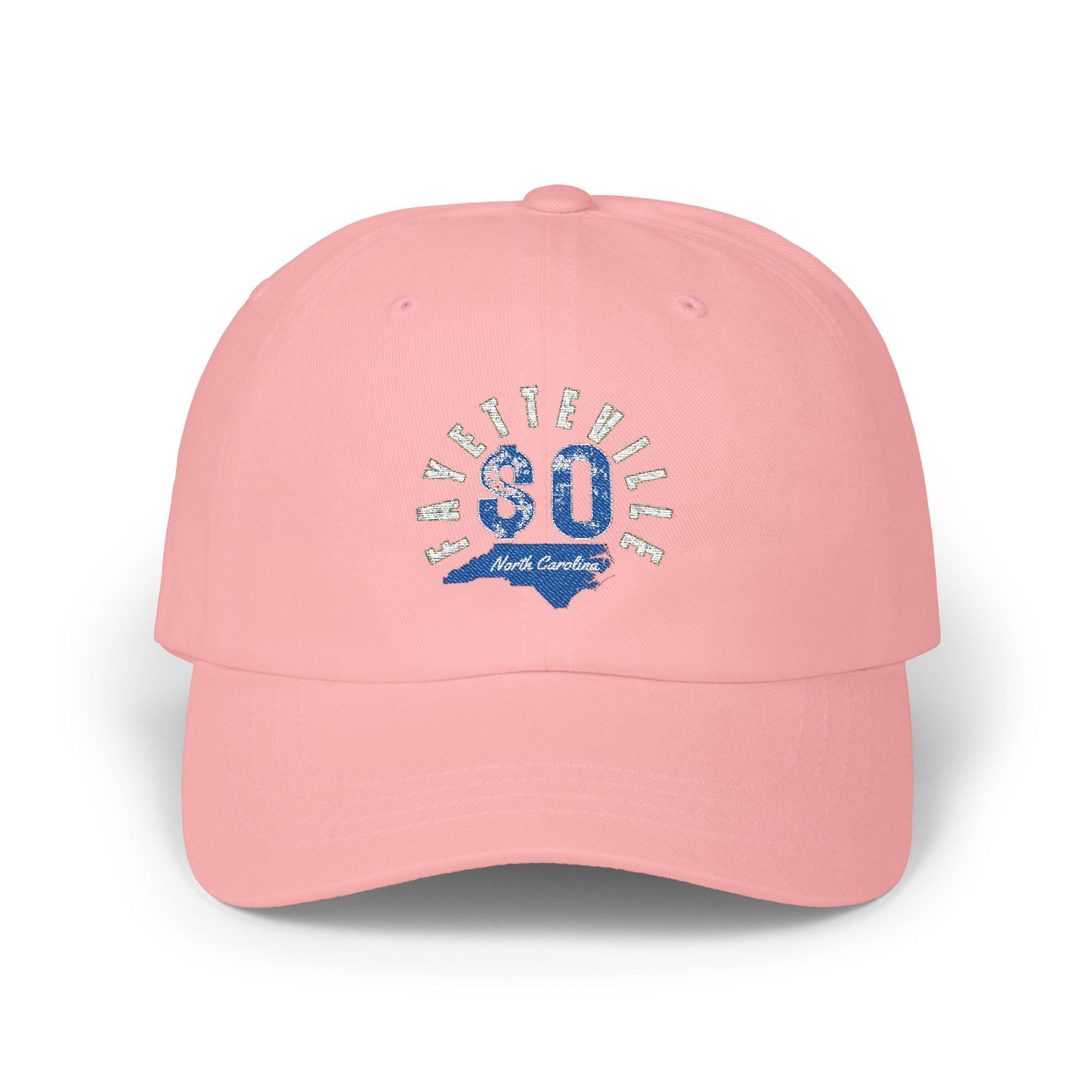 $o Fayetteville NC Classic Dad Cap - Casual Cotton Hat for Stylish Comfort