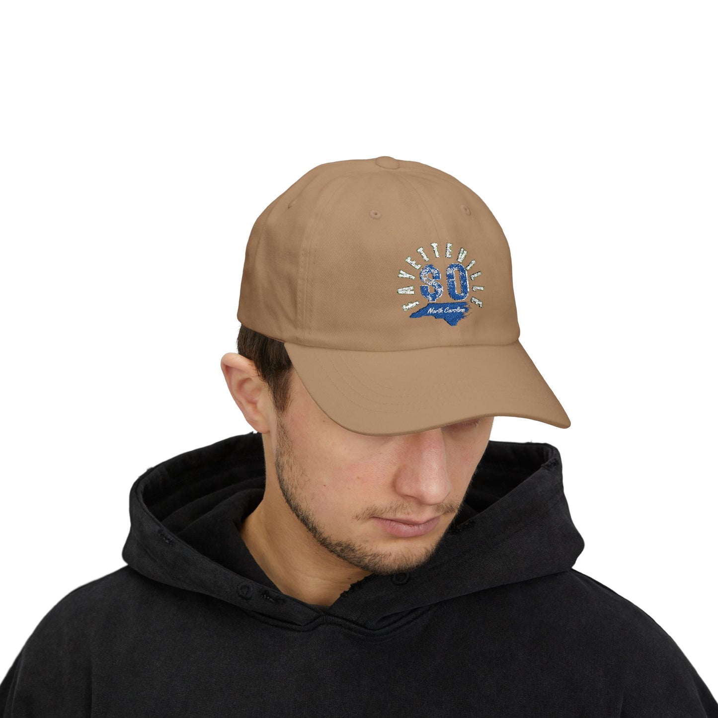 $o Fayetteville NC Classic Dad Cap - Casual Cotton Hat for Stylish Comfort