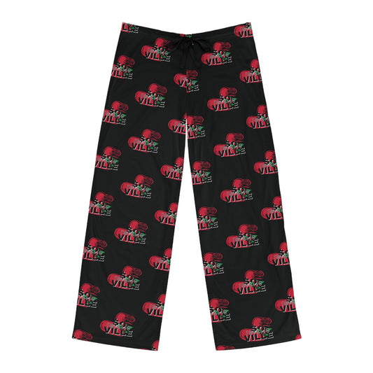 Men's Pajama Pants - Retro Vibe Design for Relaxation and Leisure