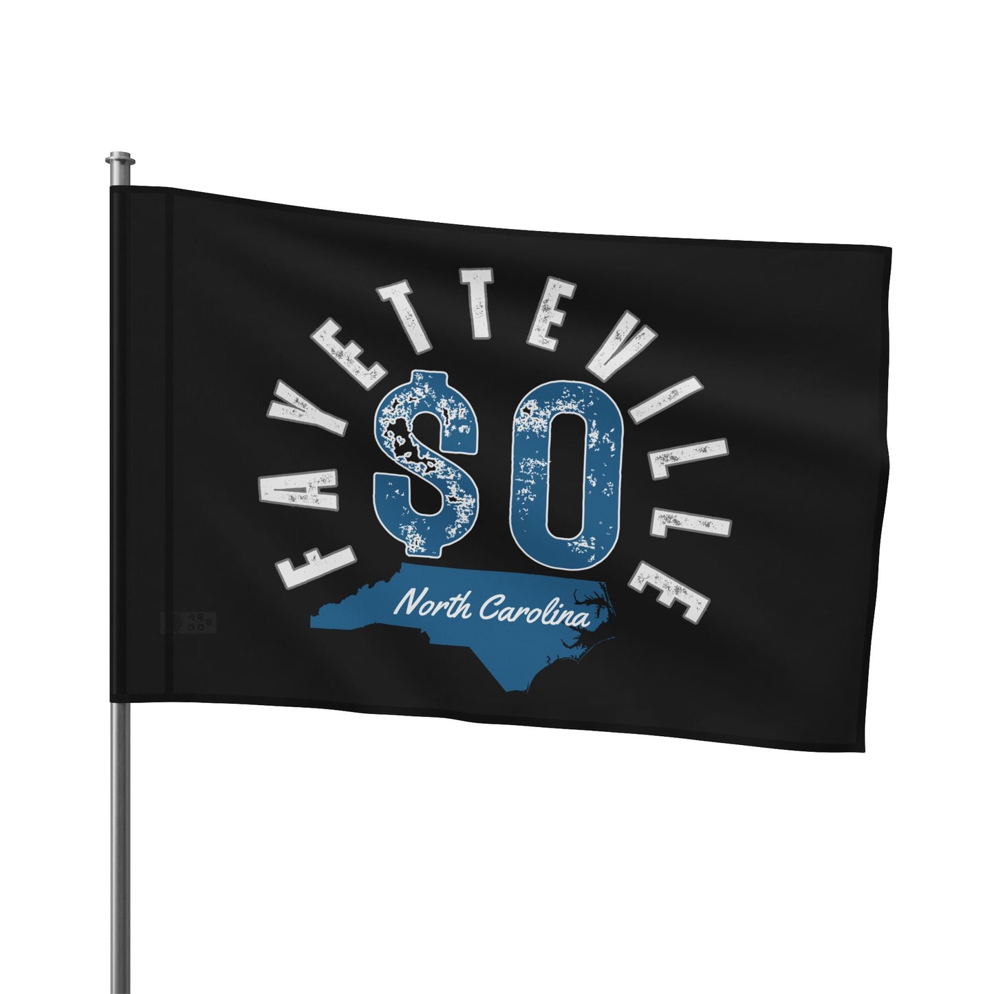 $o Fayetteville NC Decorative Flag - State Pride Home Decor - $0 Design