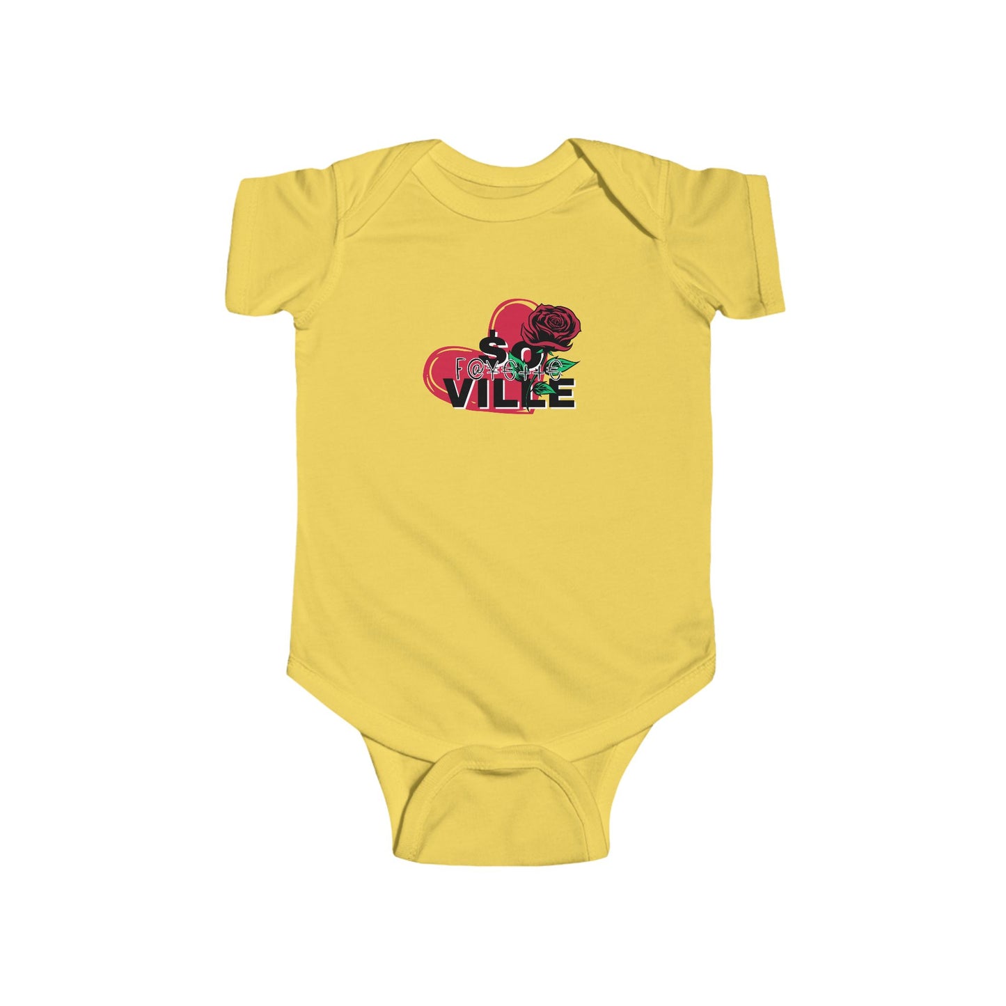 Cute Floral Baby Bodysuit - For the Ville