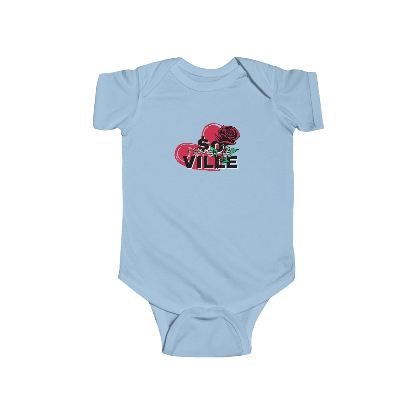 Cute Floral Baby Bodysuit - For the Ville