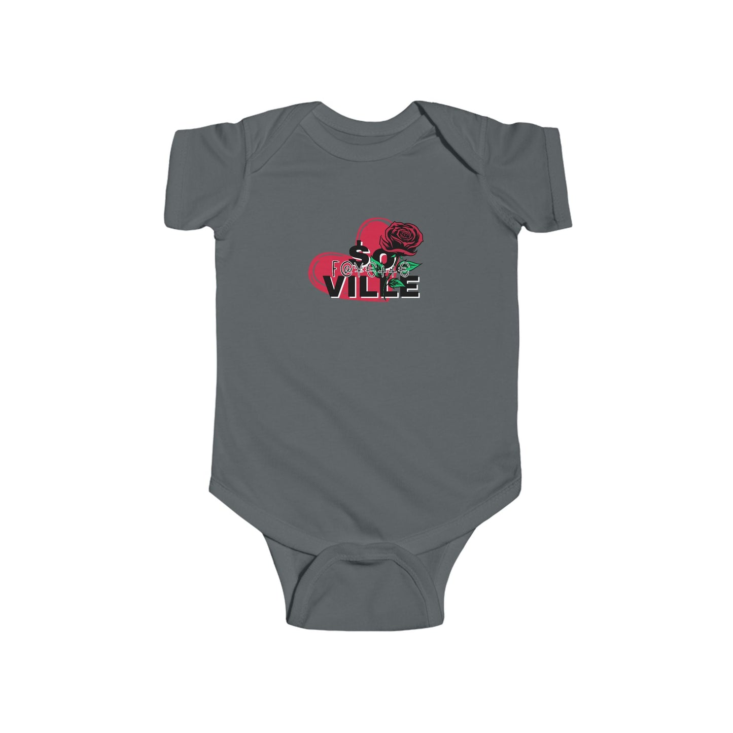 Cute Floral Baby Bodysuit - For the Ville
