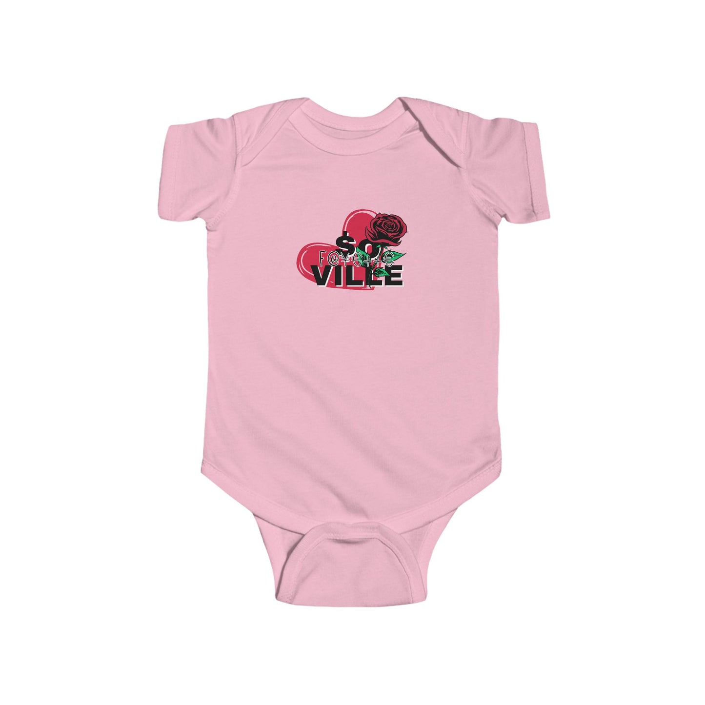 Cute Floral Baby Bodysuit - For the Ville