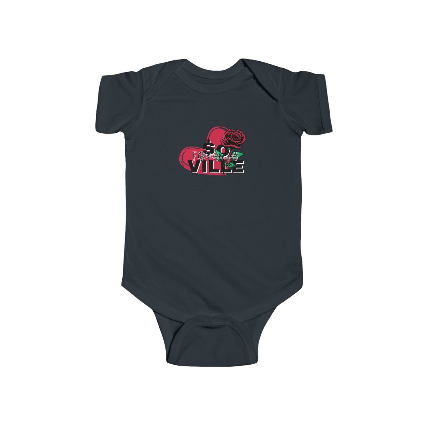 Cute Floral Baby Bodysuit - For the Ville