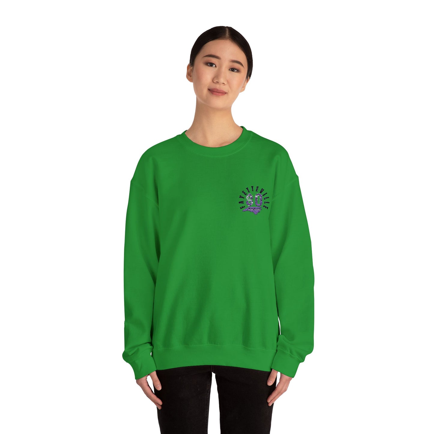 $o F@yetteVILLE Gratitude Crewneck Sweatshirt for Comfort and Style