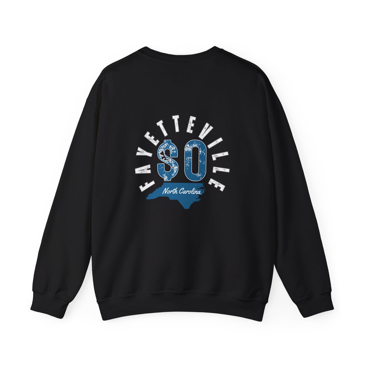Fayetteville NC Unisex Crewneck Sweatshirt - Unique State Pride Design