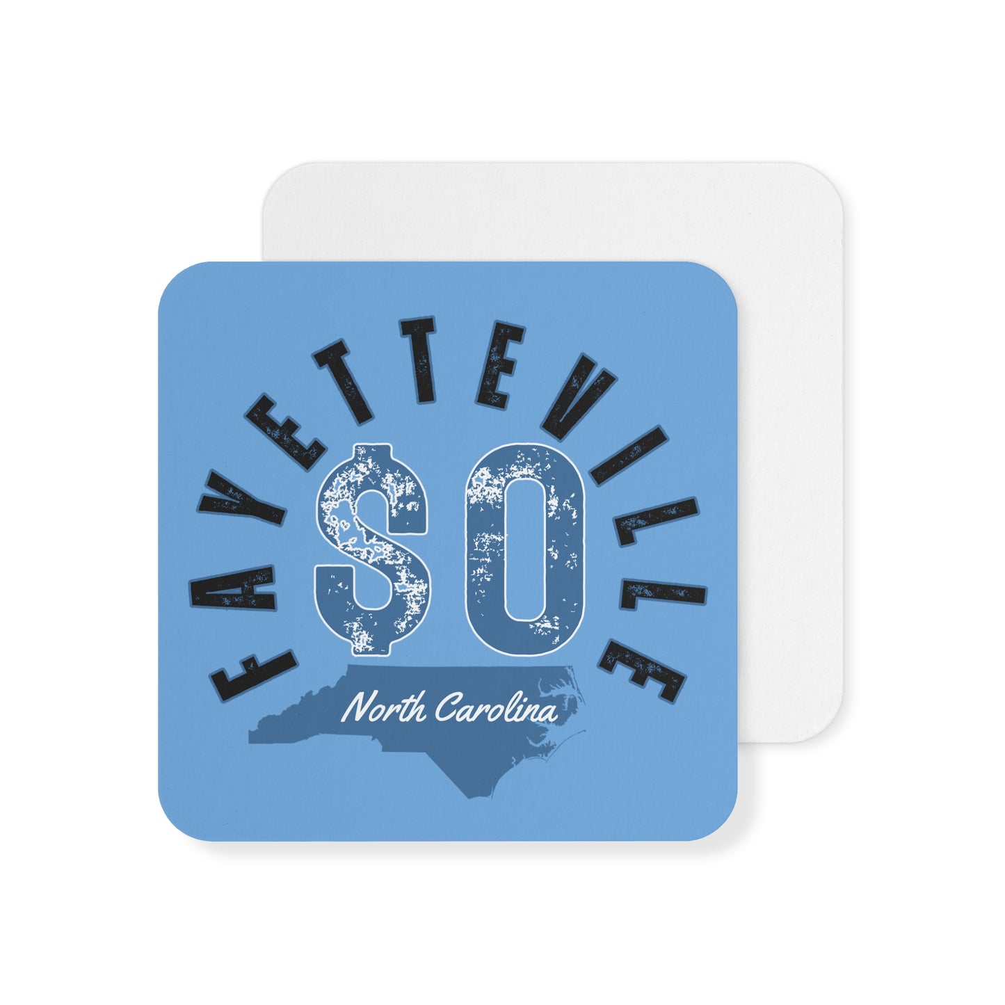 $o Fayetteville NC Coasters - Stylish Drink Coasters (50 or 100 pcs)
