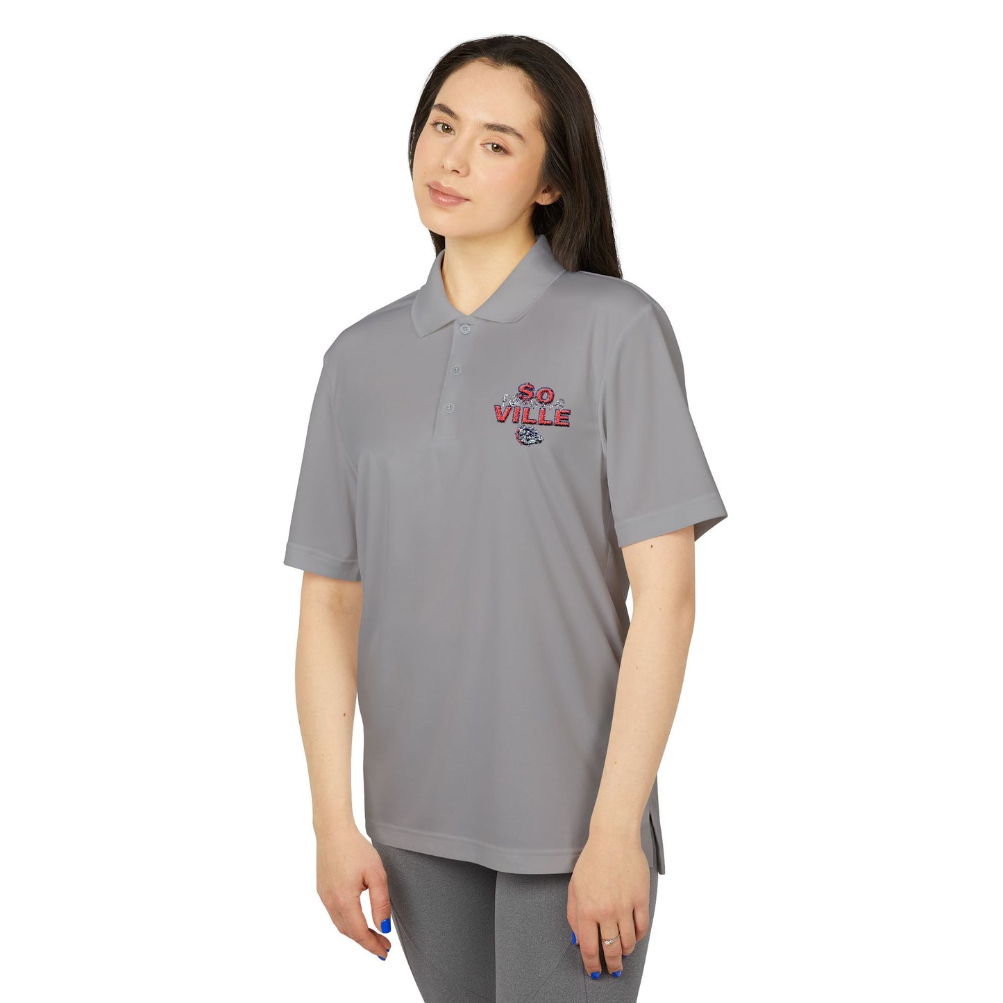 Adidas Unisex Performance Polo - So Ville Design - Stylish & Comfortable for Sports Lovers