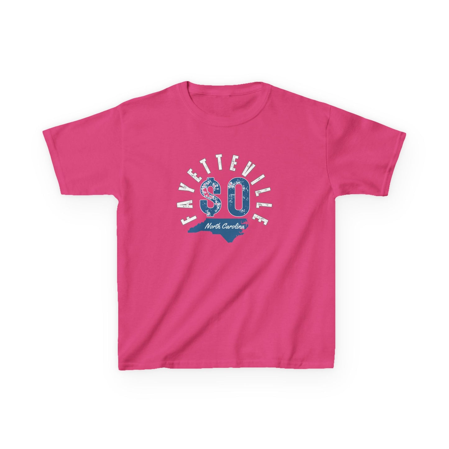 Fayetteville NC Graphic Kids Tee - Casual Fun Cotton T-Shirt