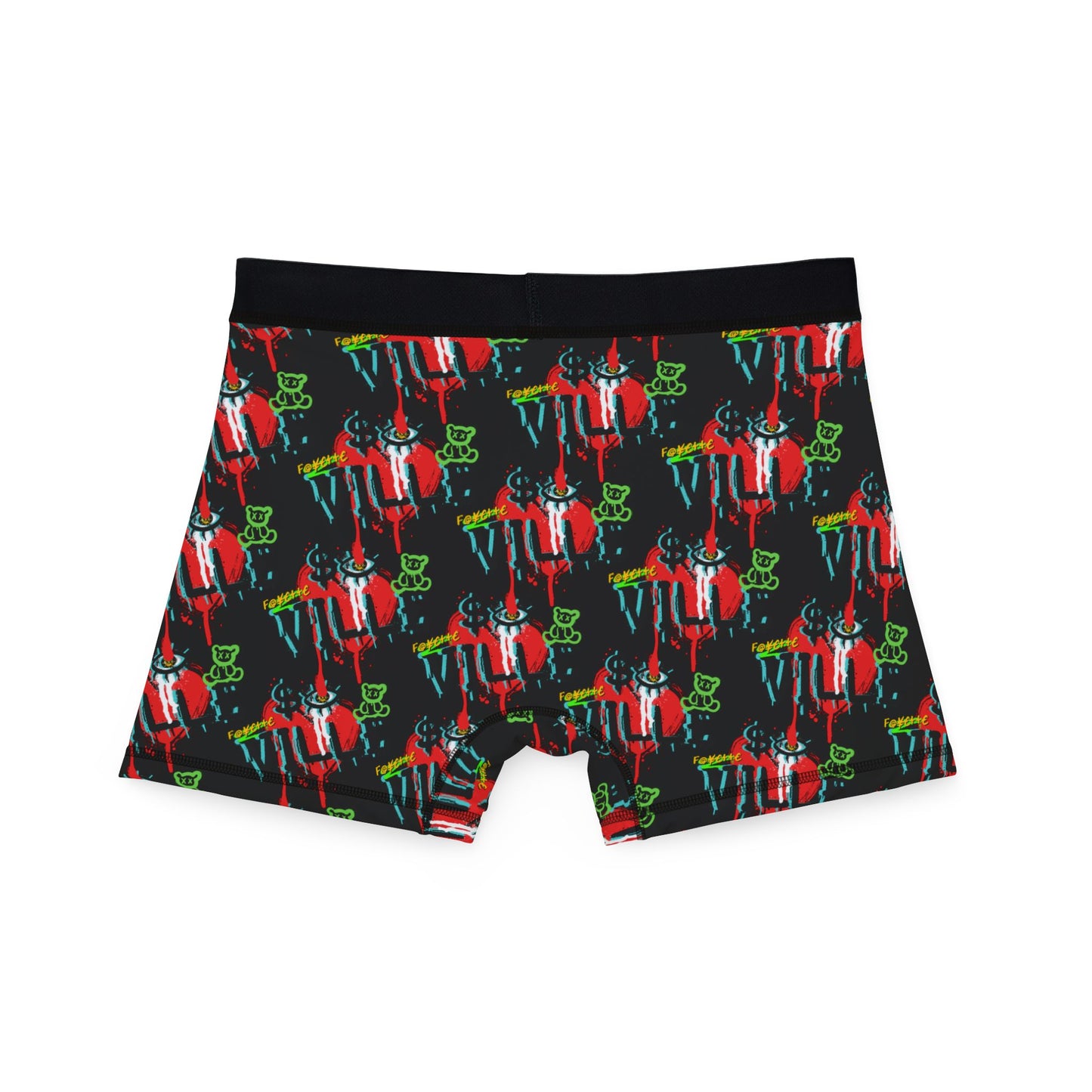$o F@yetteVILLE Vibrant Men's Boxers with Funky Graphic Design | Fun Underwear for Everyday Comfort