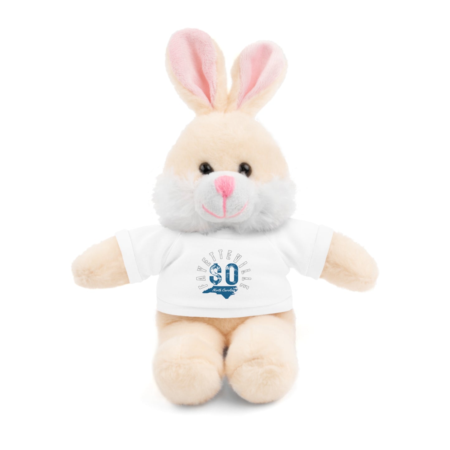 $o Fayetteville Personalized Stuffed Bear with T-Shirt – Perfect Gift for Kids and Celebrations