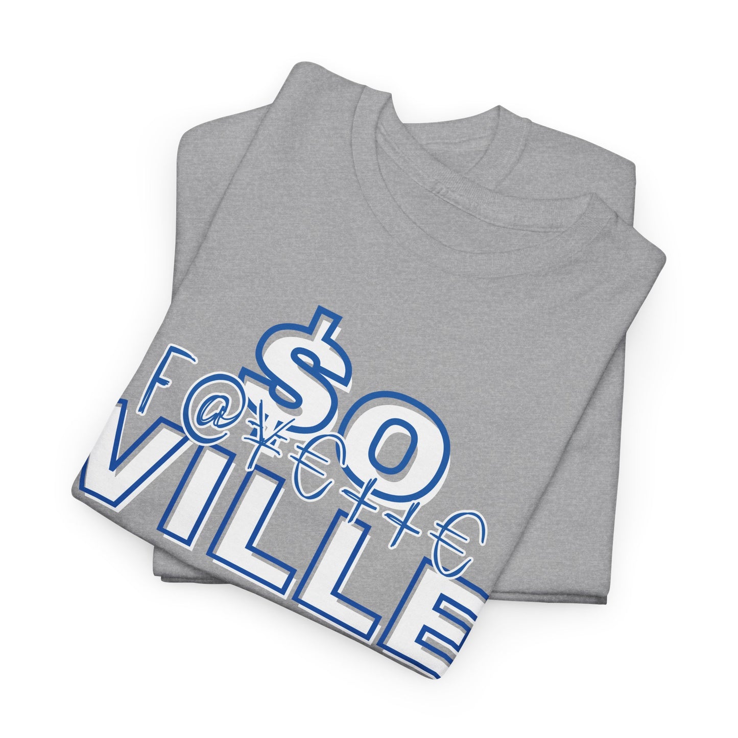 Rep Your School (Broncos) Graphic Tee - So Ville Design for Everyday Wear