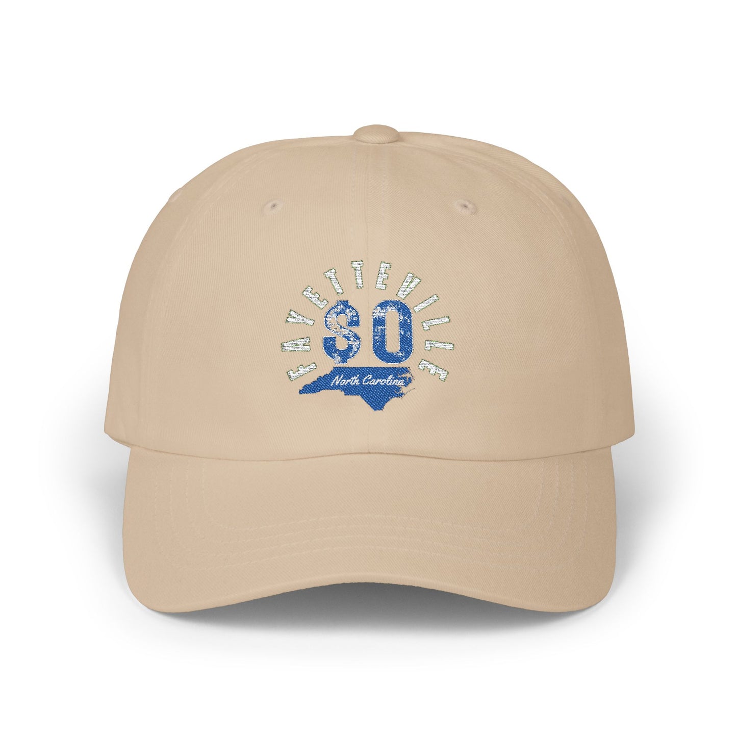 $o Fayetteville NC Classic Dad Cap - Casual Cotton Hat for Stylish Comfort