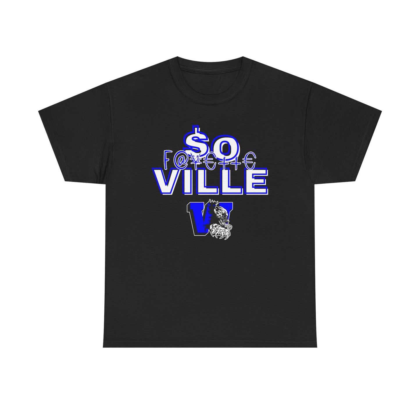 Rep Your School (Wolverines) Unisex Heavy Cotton Tee - Street Style Fashion for Everyday Wear