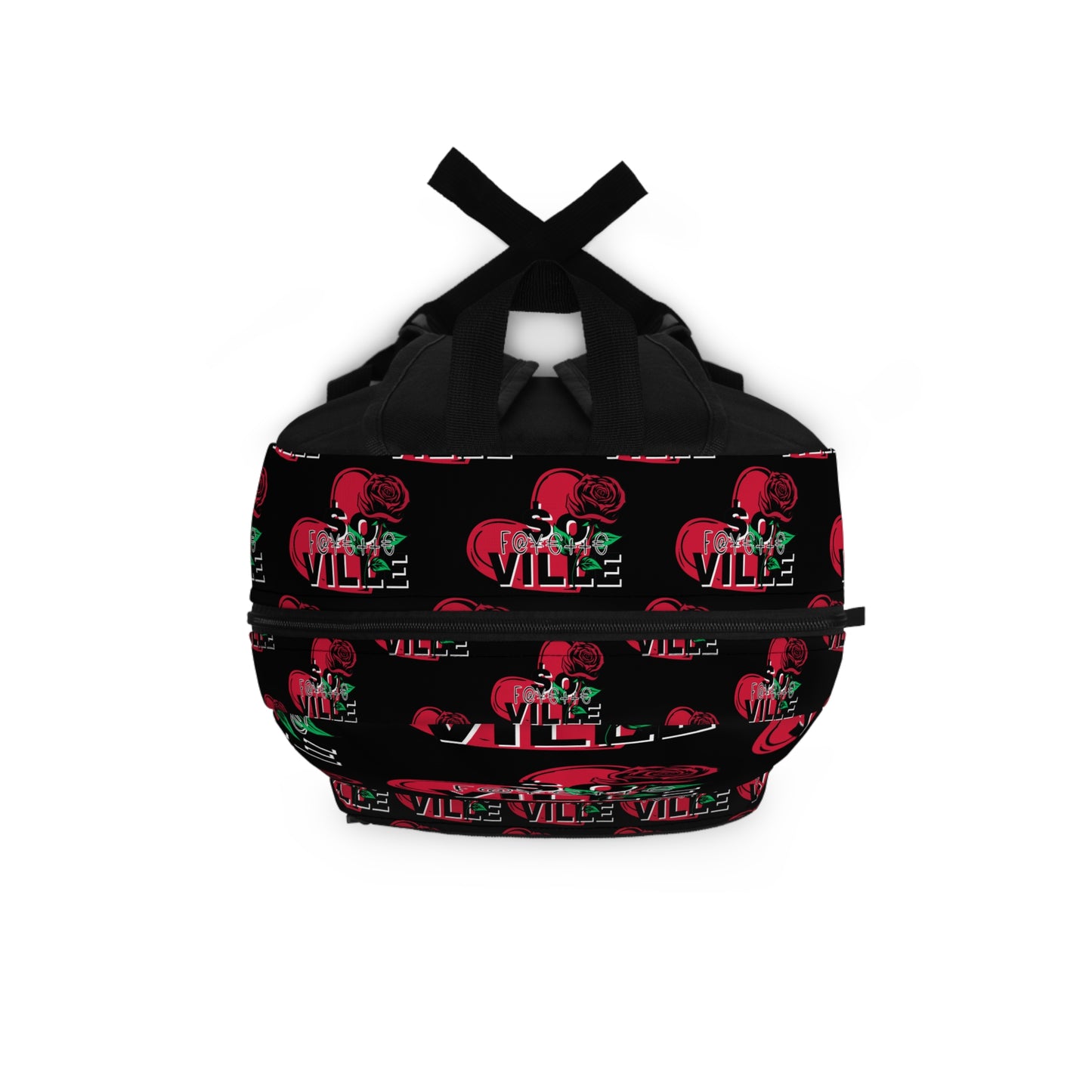 Romantic Floral Backpack - Love & Roses Design