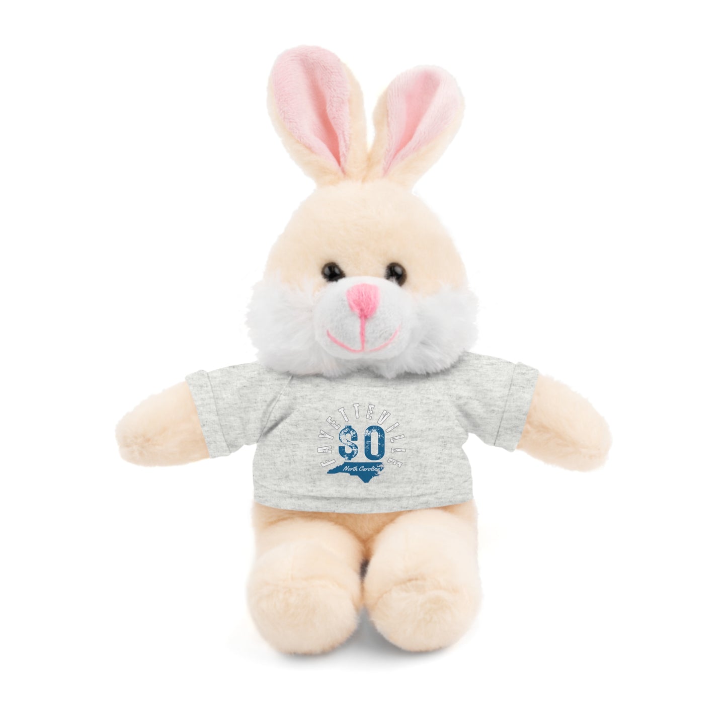 $o Fayetteville Personalized Stuffed Bear with T-Shirt – Perfect Gift for Kids and Celebrations