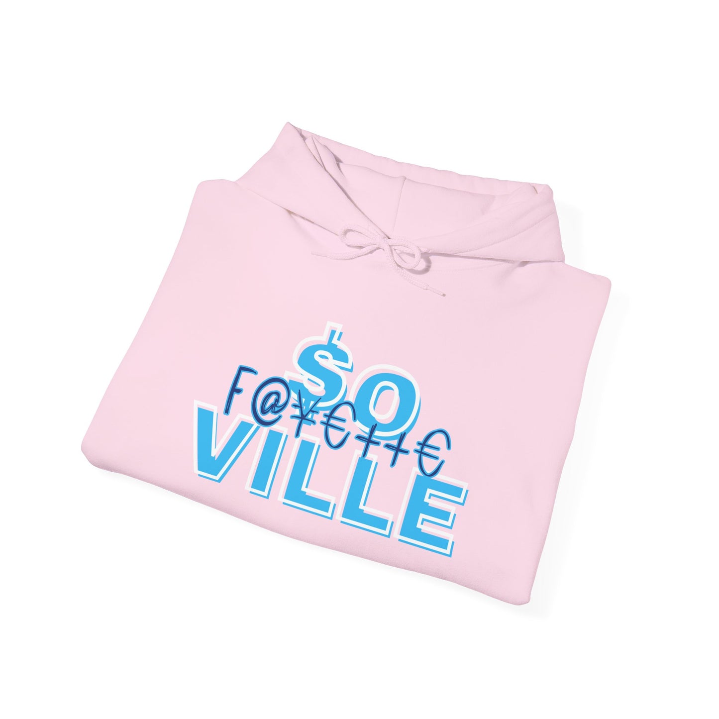 So FaYETTE Ville PINK Hoodie - Unisex Heavy Blend Sweatshirt