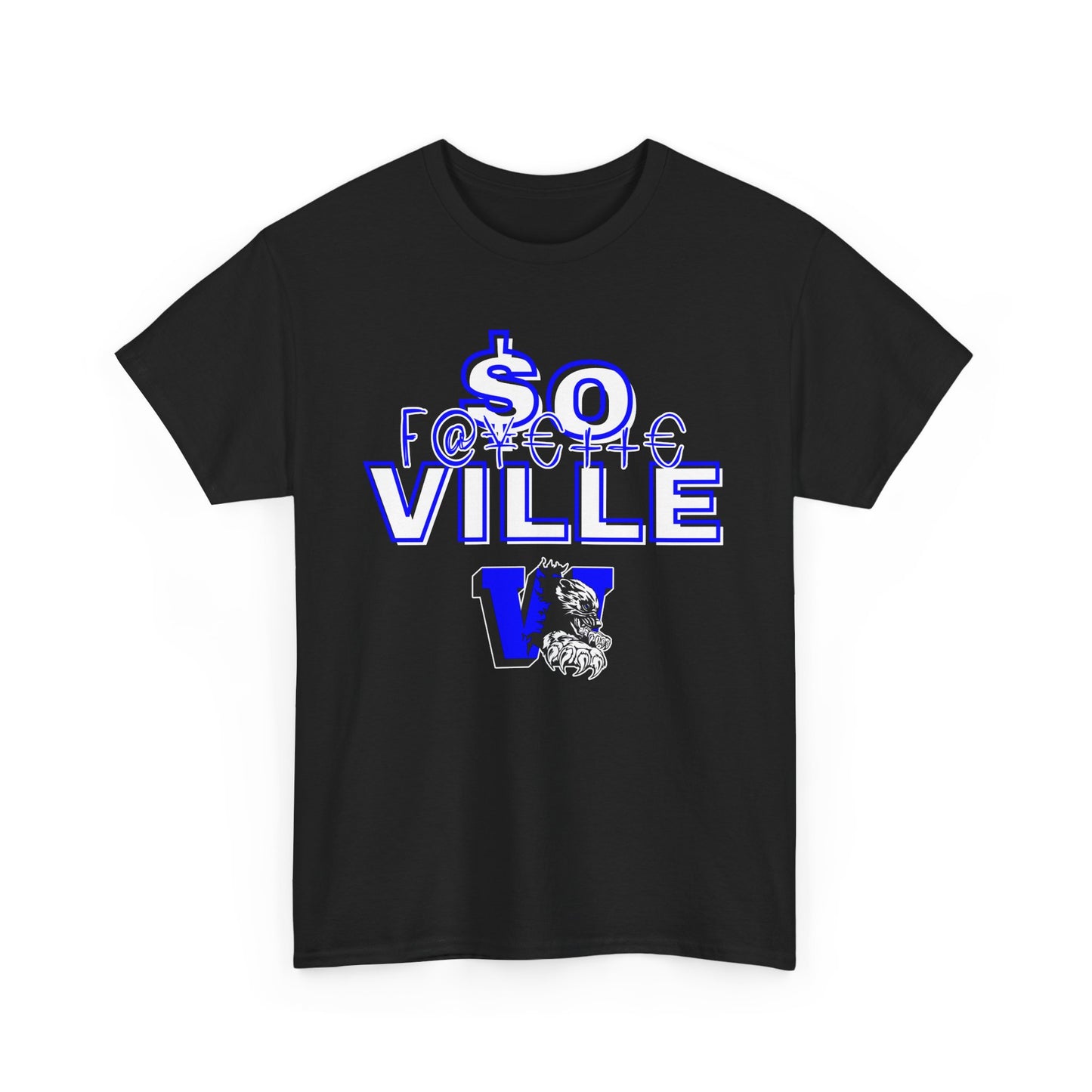 Rep Your School (Wolverines) Unisex Heavy Cotton Tee - Street Style Fashion for Everyday Wear