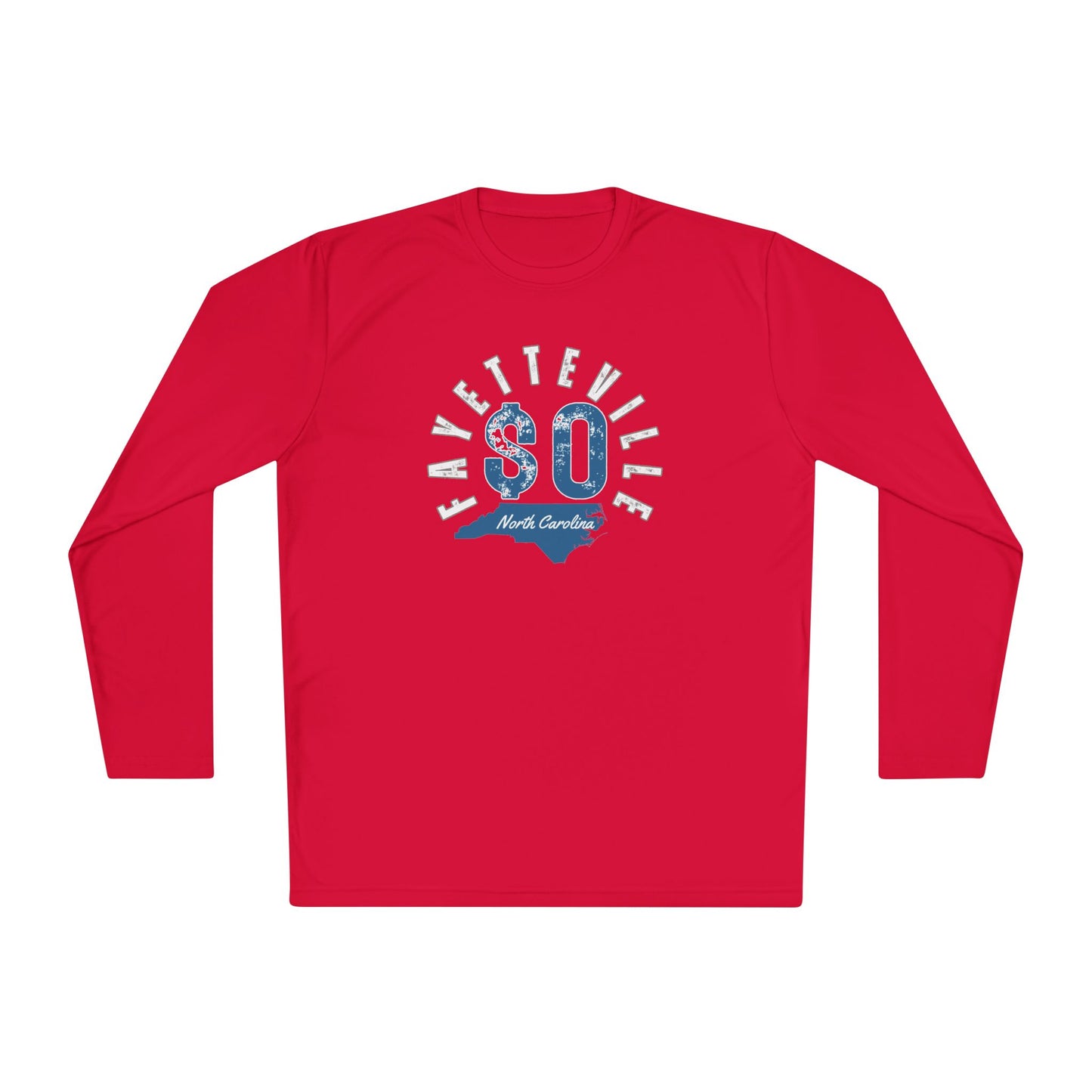 Fayetteville NC Long Sleeve Tee - Unisex Lightweight Graphic Shirt