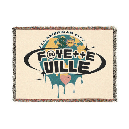 $o Fayetteville Woven Blanket – Cozy & Unique Décor for Home, Gifts, and Celebrations