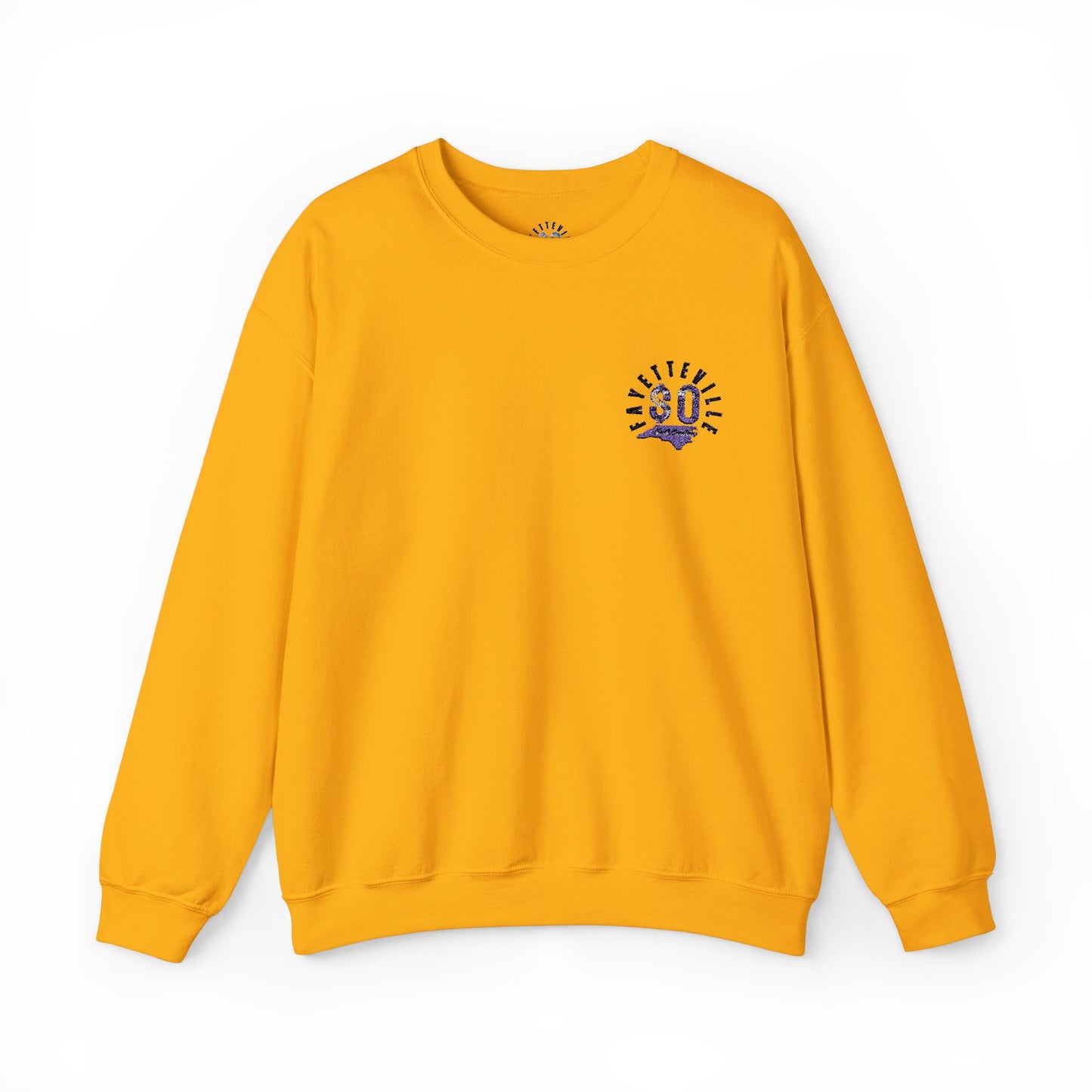 $o F@yetteVILLE Gratitude Crewneck Sweatshirt for Comfort and Style