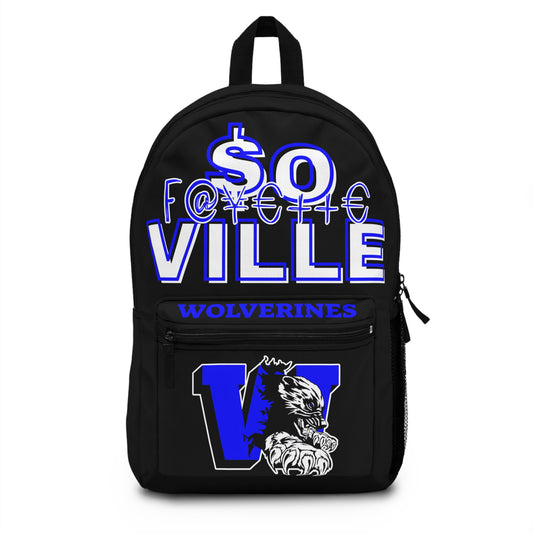 Rep Your School Wolverines Sports Backpack - Perfect for Students & Fans