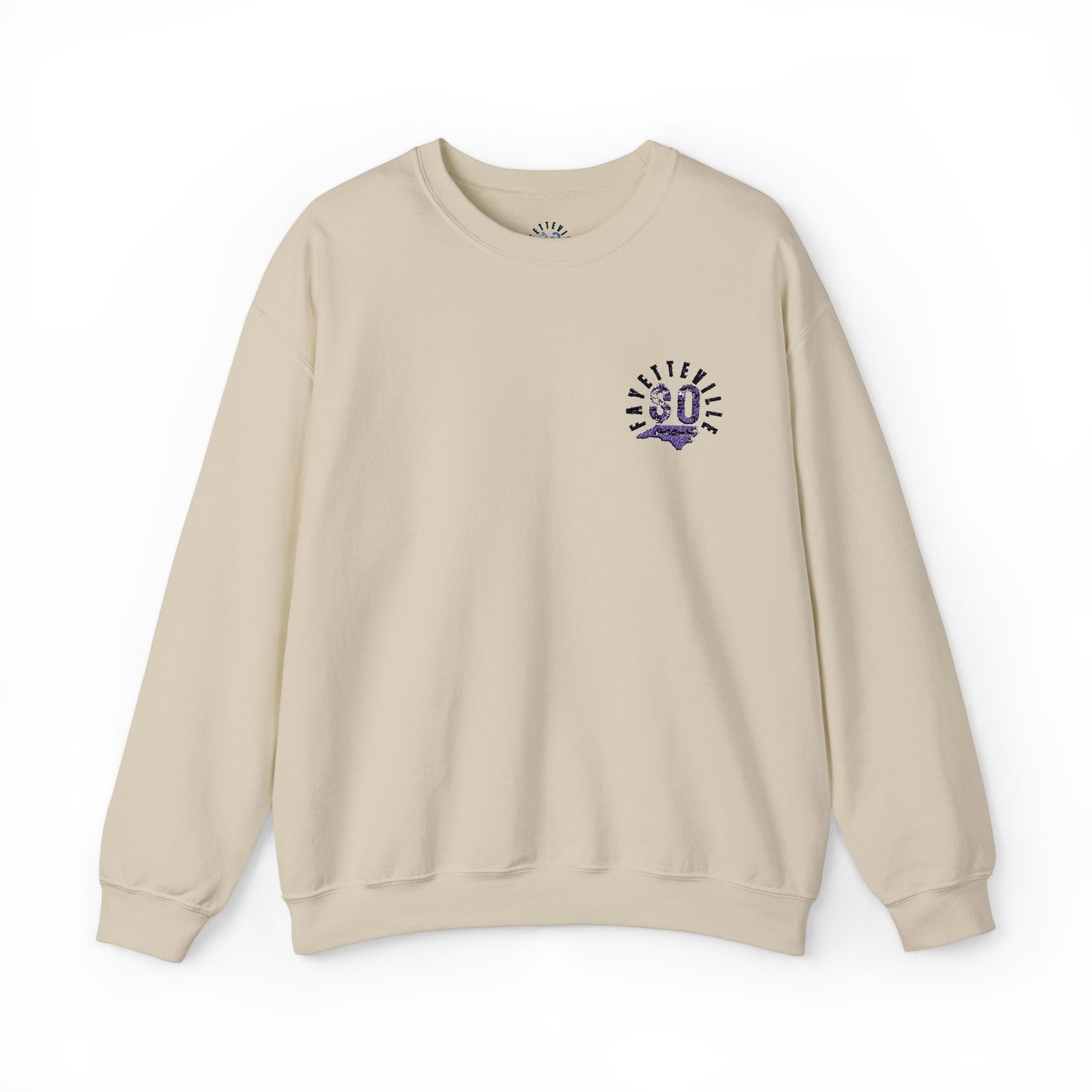 $o F@yetteVILLE Gratitude Crewneck Sweatshirt for Comfort and Style