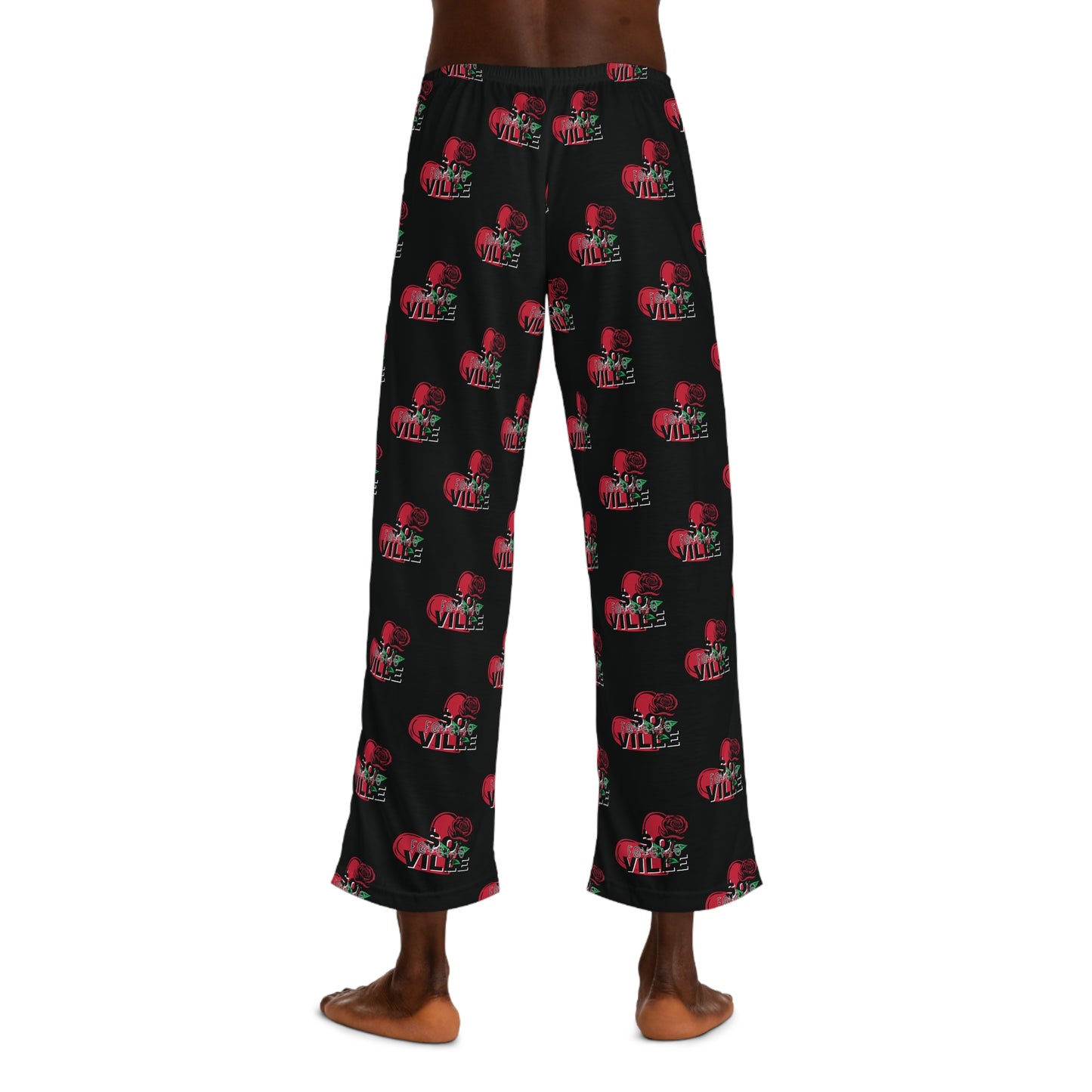 Men's Pajama Pants - Retro Vibe Design for Relaxation and Leisure