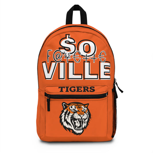 Rep Your City $O VILLE Tigers Backpack - Stylish & Functional School Gear