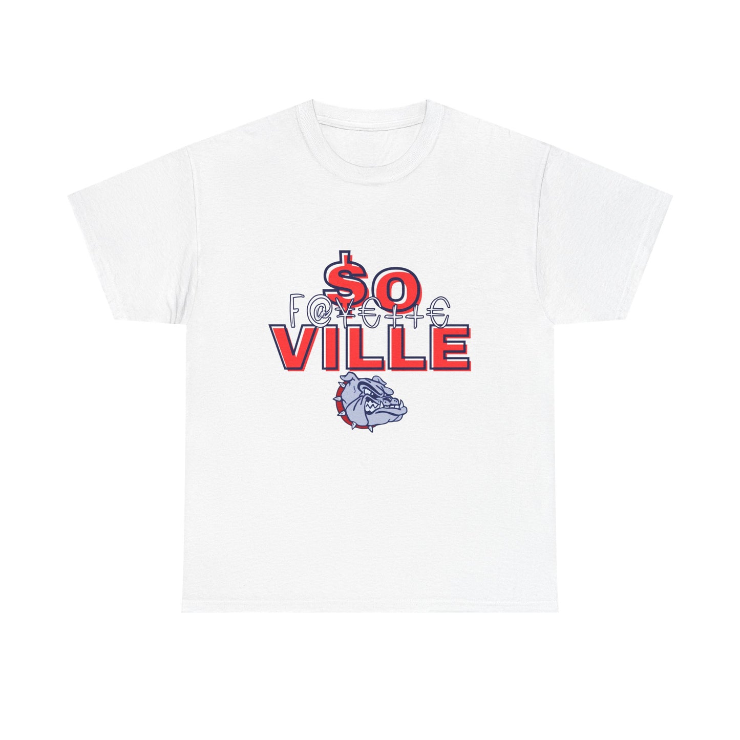 Rep your School (Bulldogs) Unisex Heavy Cotton Tee