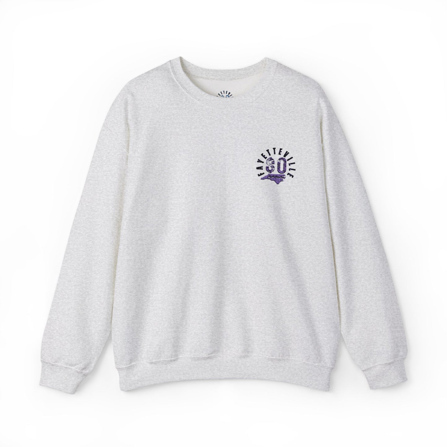 $o F@yetteVILLE Gratitude Crewneck Sweatshirt for Comfort and Style