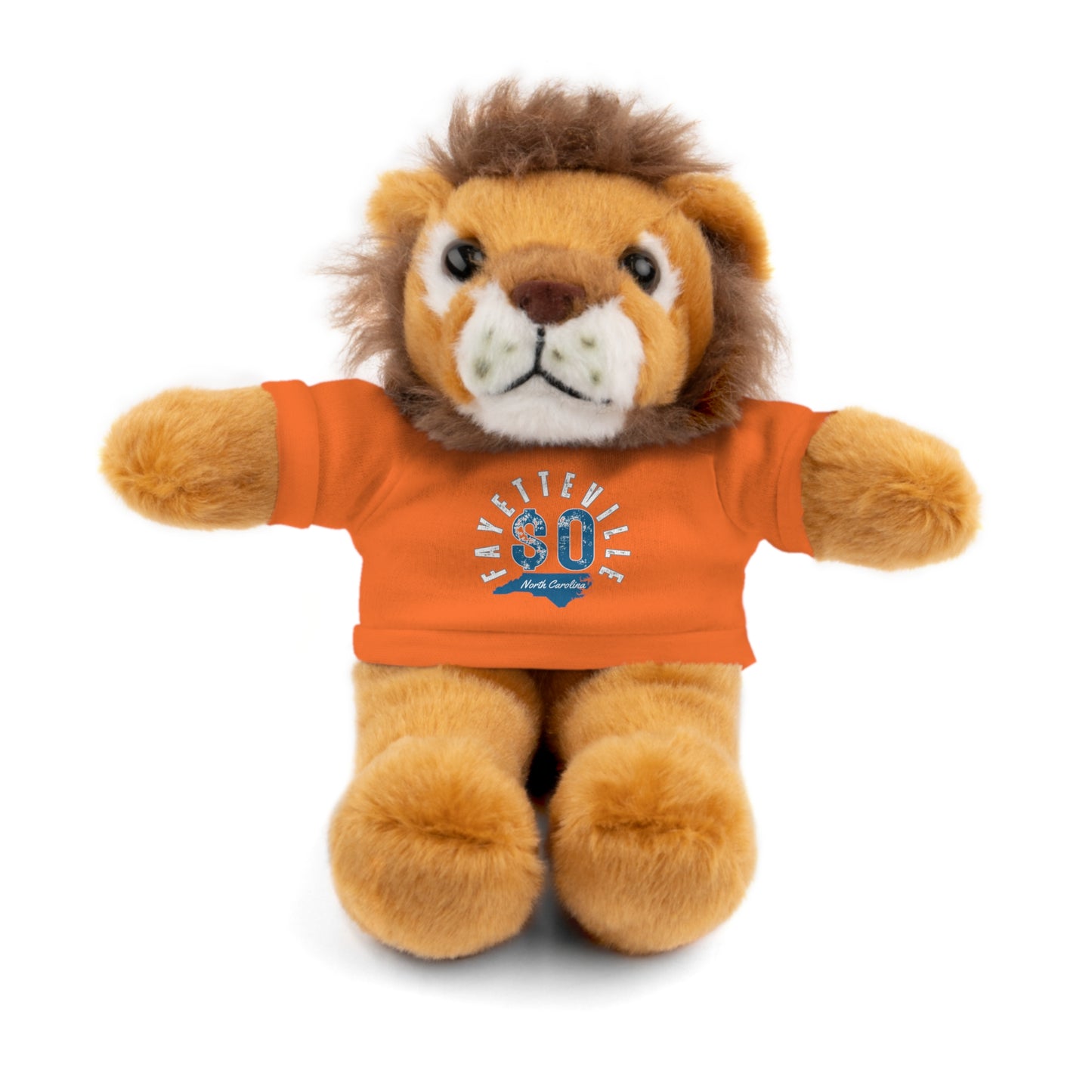 $o Fayetteville Personalized Stuffed Bear with T-Shirt – Perfect Gift for Kids and Celebrations