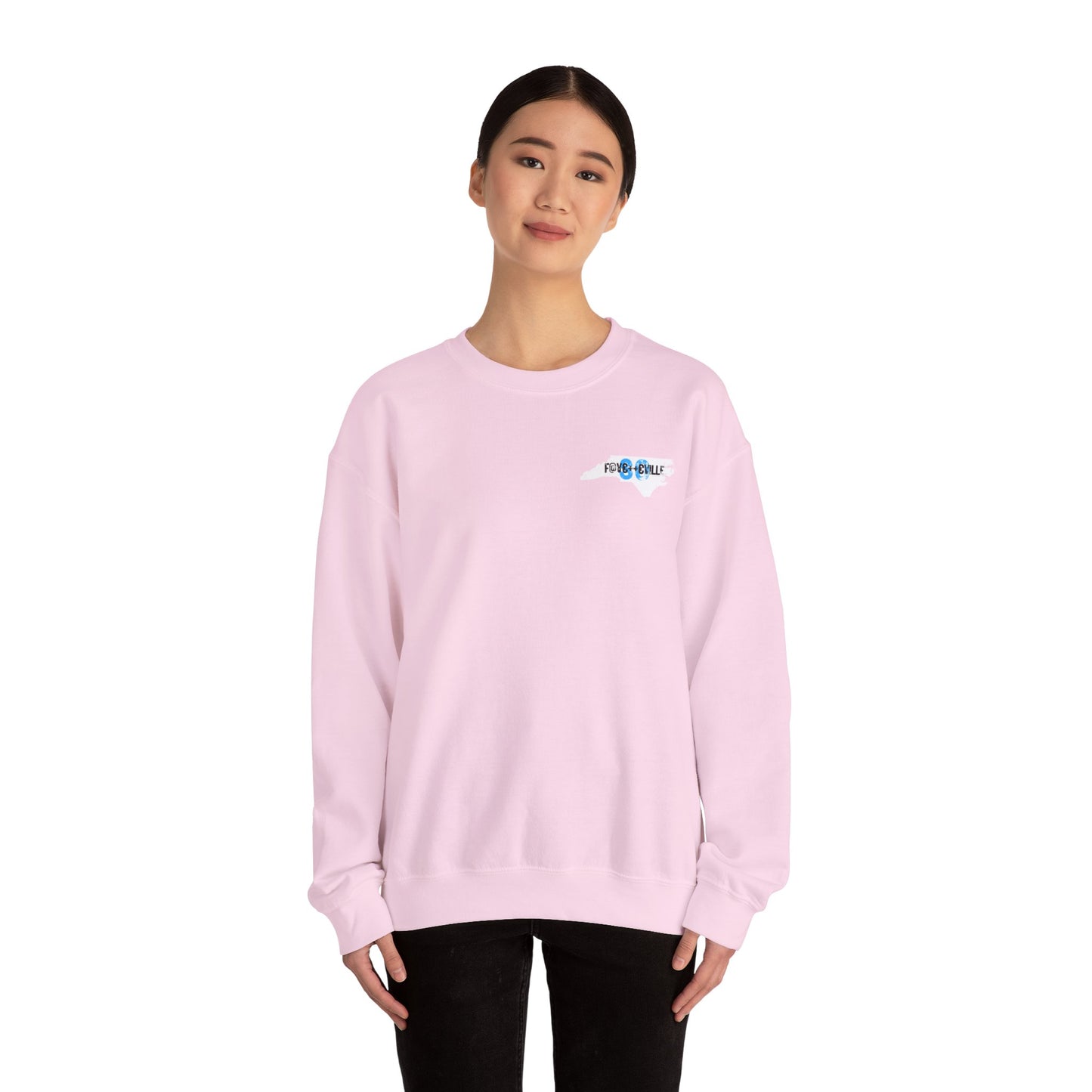 Fayetteville NC Unisex Crewneck Sweatshirt - Unique State Pride Design