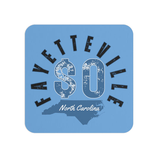 $o Fayetteville NC Coasters - Stylish Drink Coasters (50 or 100 pcs)