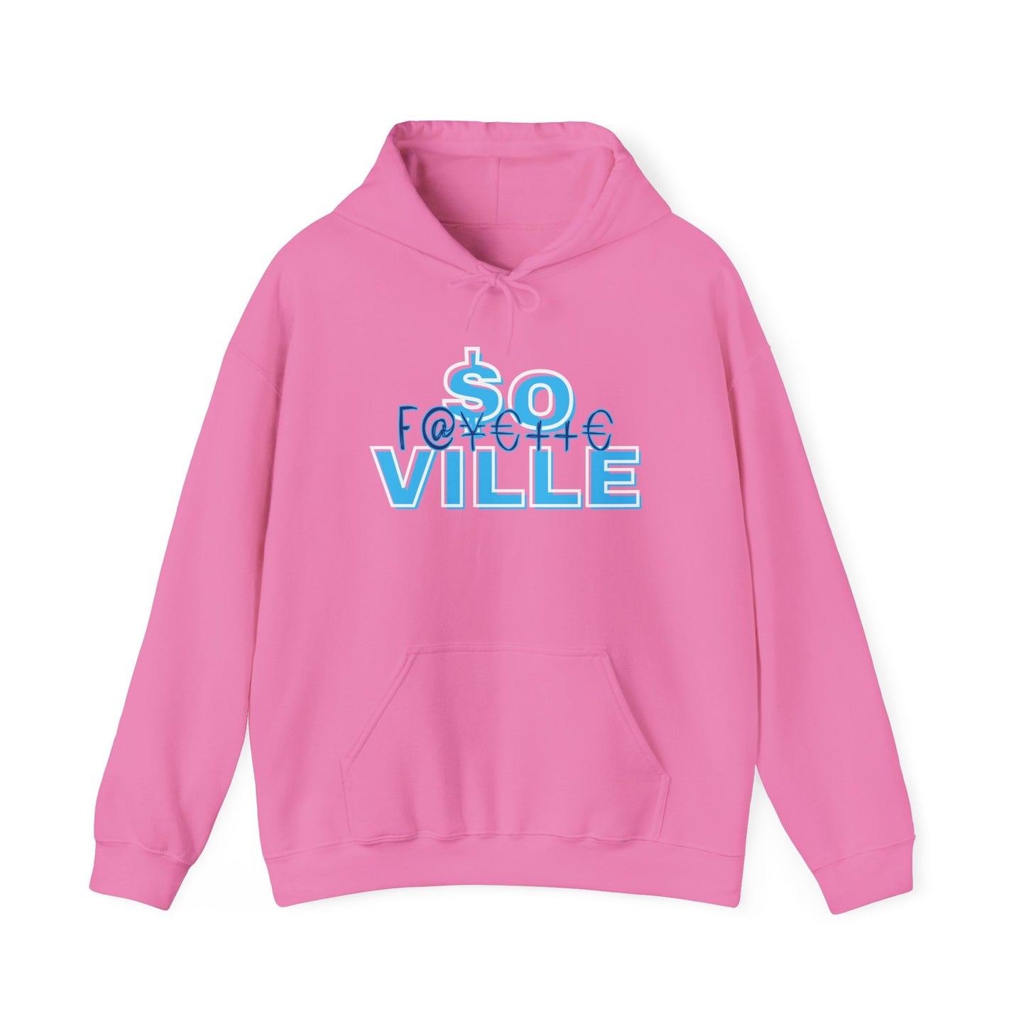 So FaYETTE Ville PINK Hoodie - Unisex Heavy Blend Sweatshirt