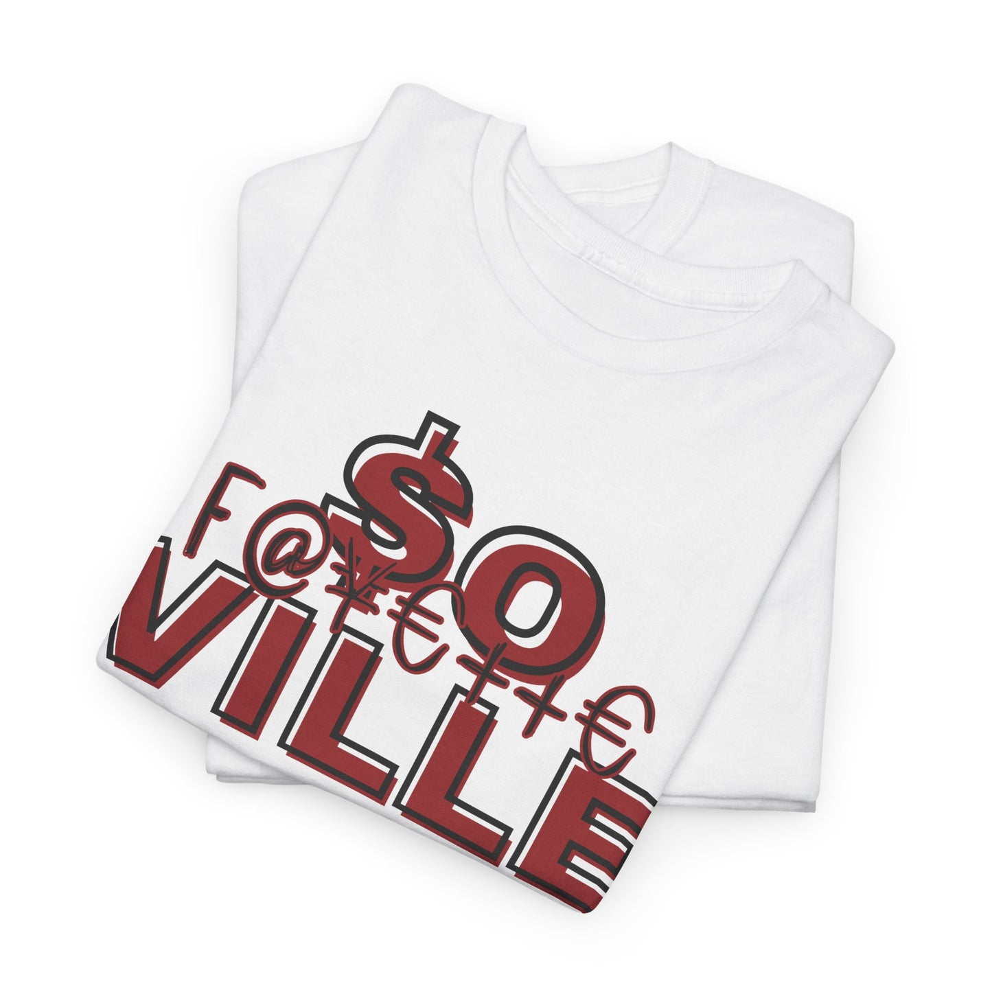 Rep Your School (Eagles) Unisex Heavy Cotton Tee with '$O VILLE' Design