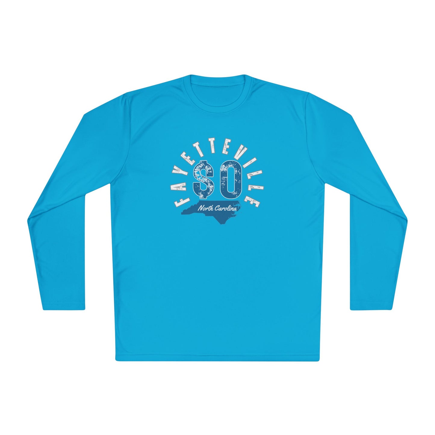 Fayetteville NC Long Sleeve Tee - Unisex Lightweight Graphic Shirt