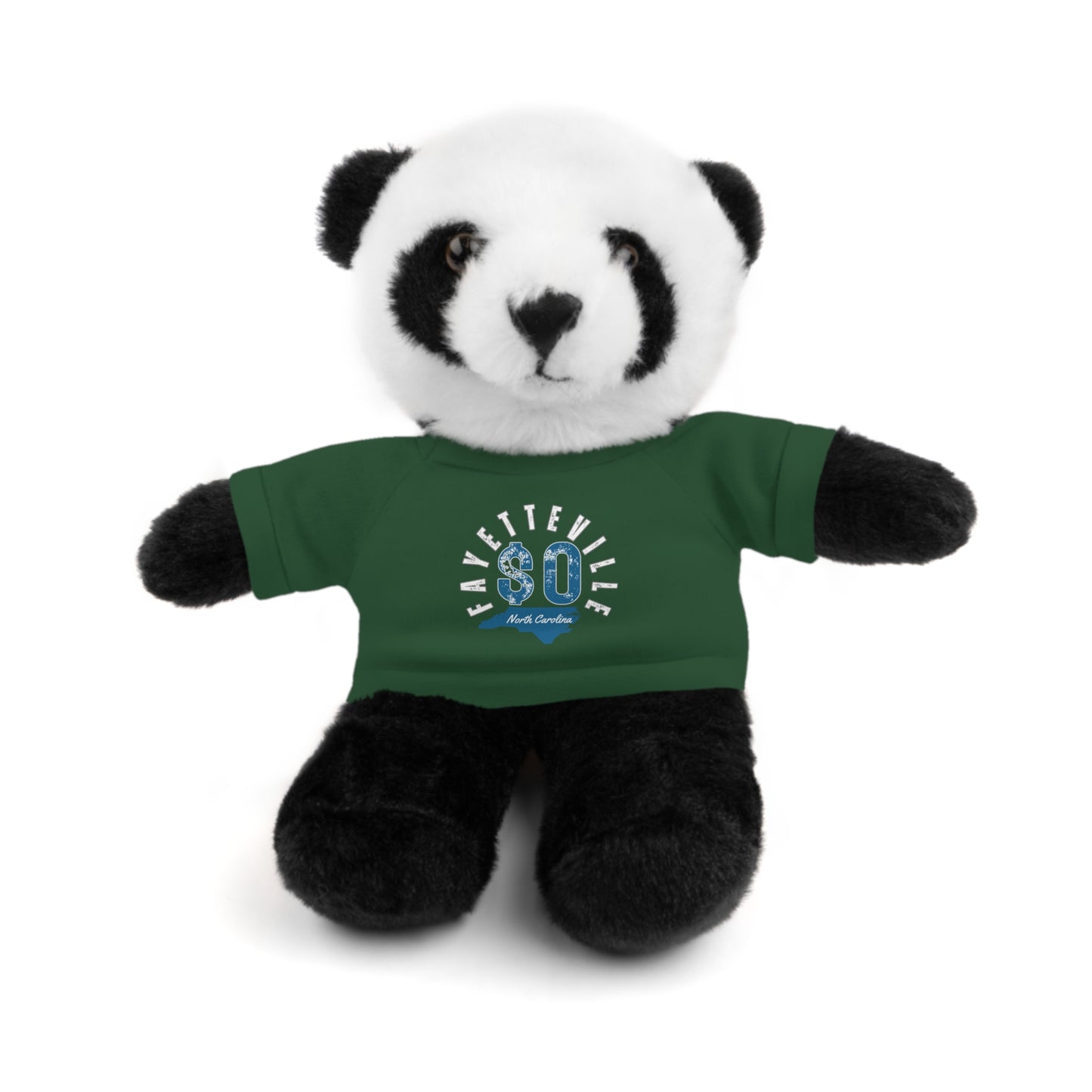 $o Fayetteville Personalized Stuffed Bear with T-Shirt – Perfect Gift for Kids and Celebrations