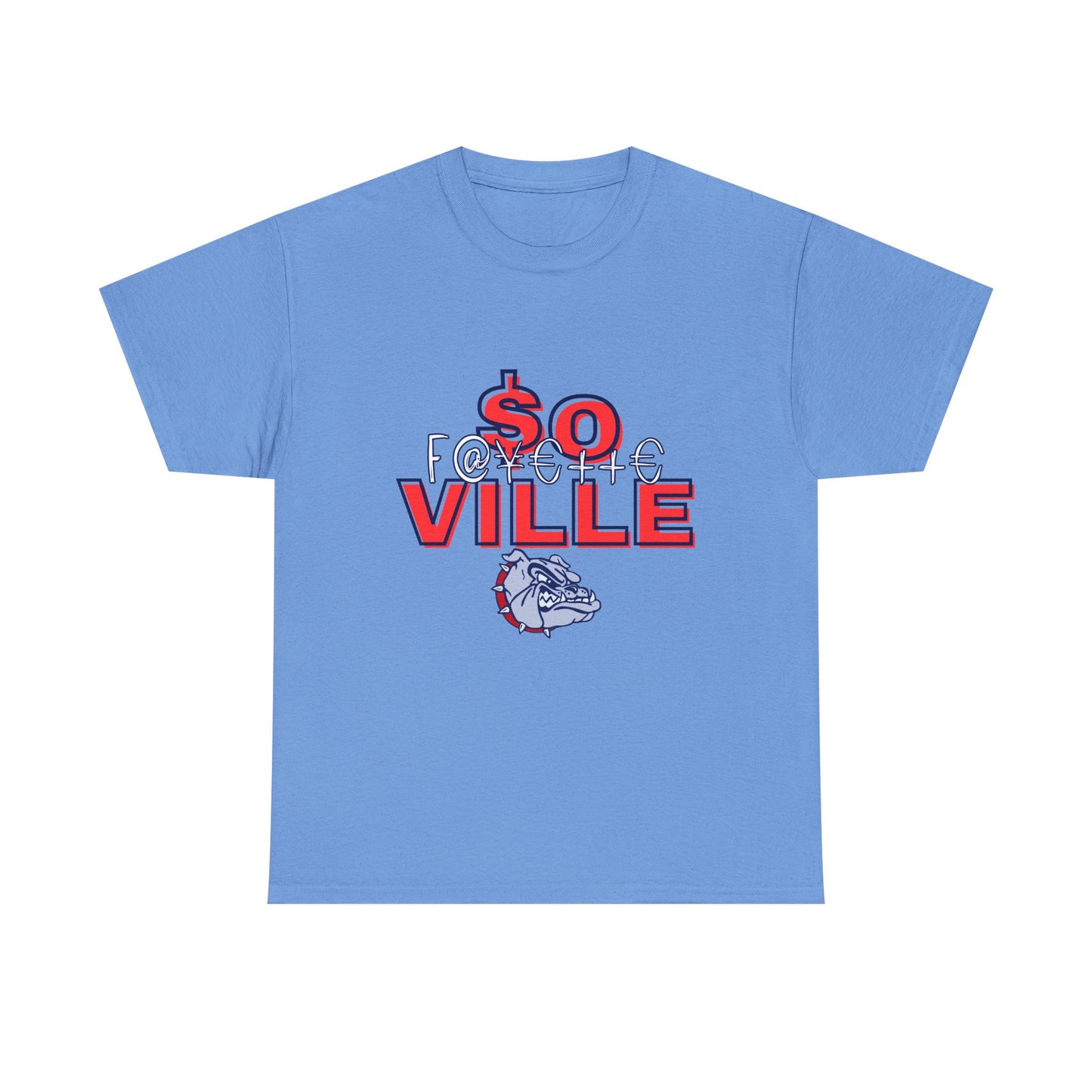 Rep your School (Bulldogs) Unisex Heavy Cotton Tee