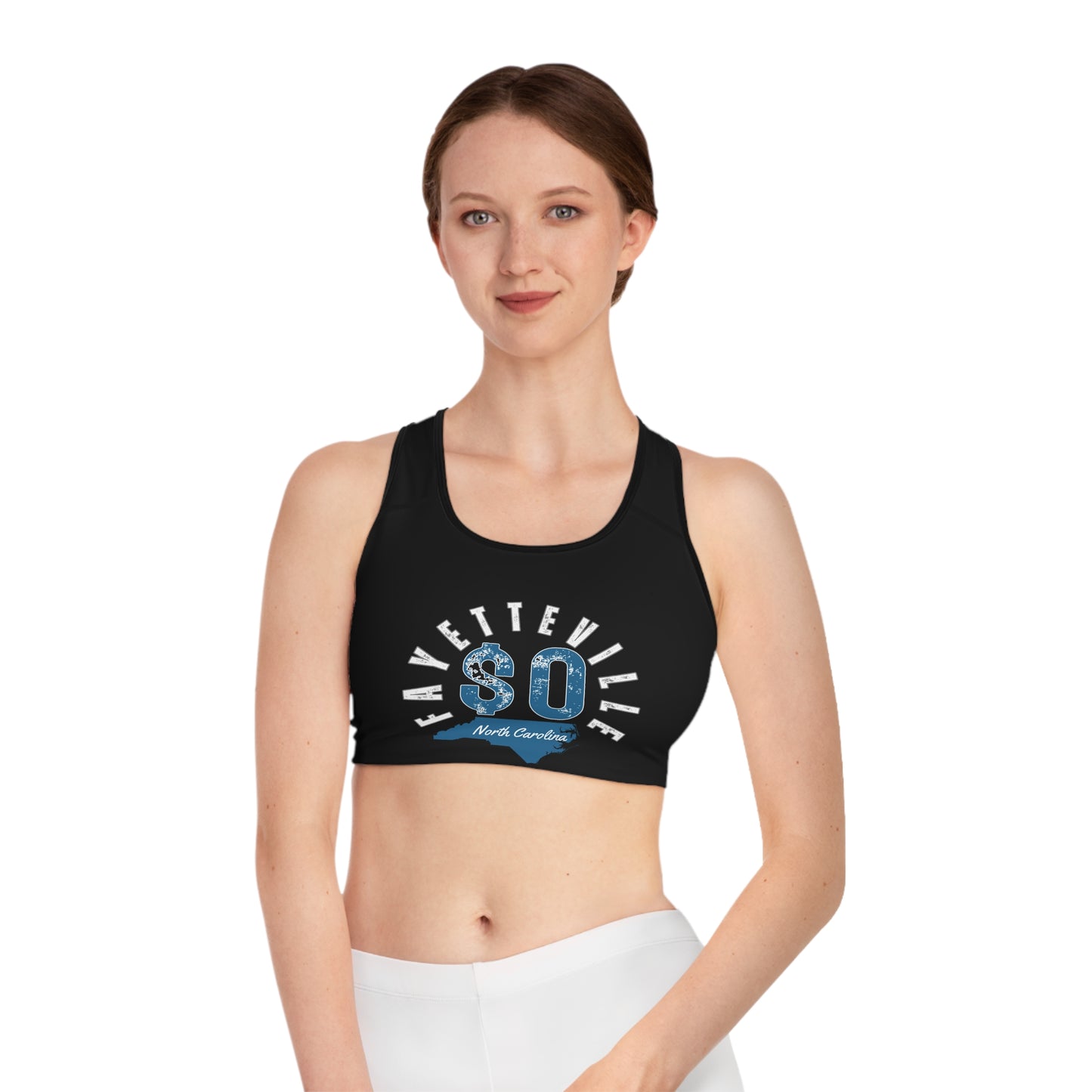 Fayetteville Sports Bra - Comfortable Activewear for Fitness Enthusiasts